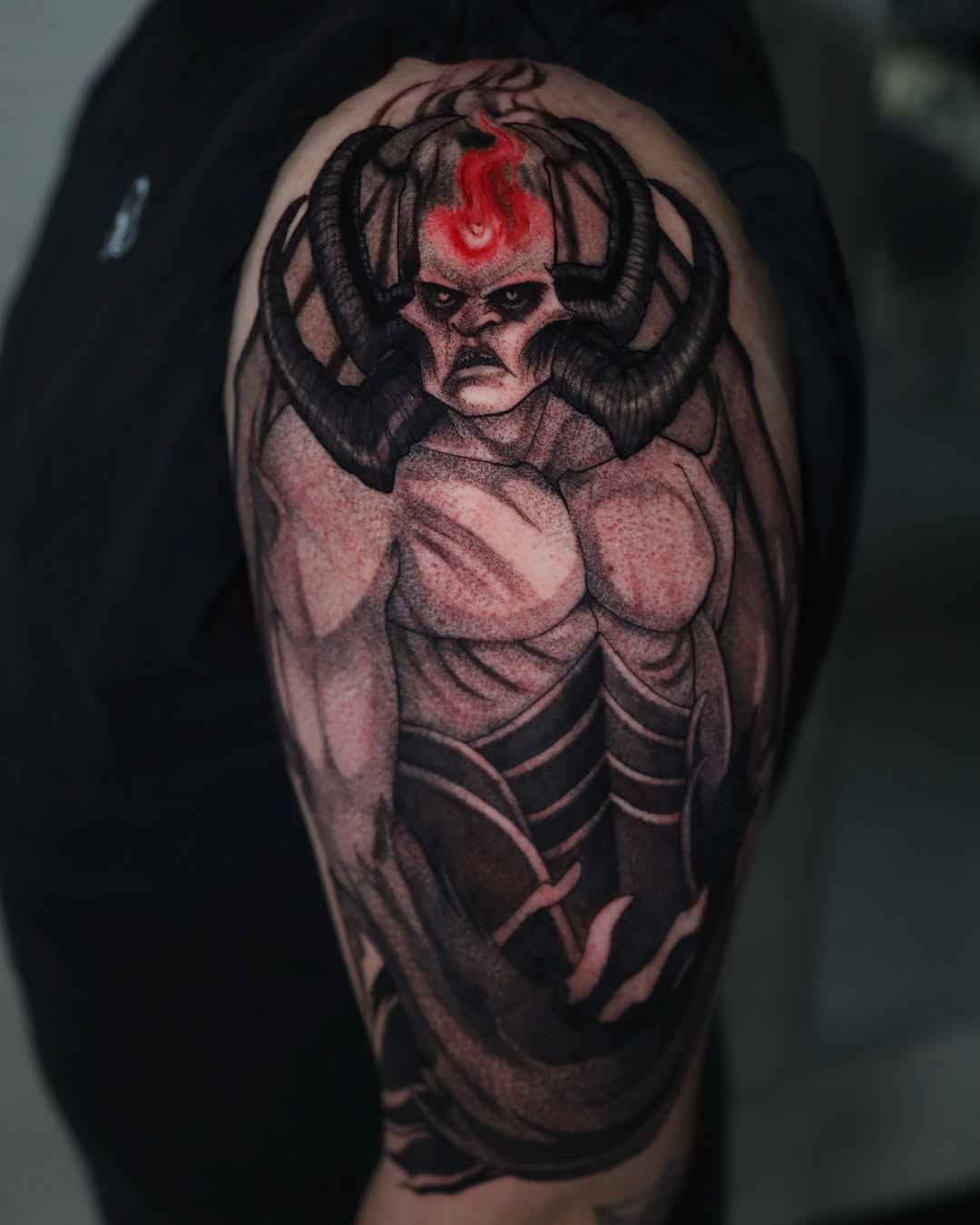 Tattoo by @idkdananicole β dark_realism, dotwork
