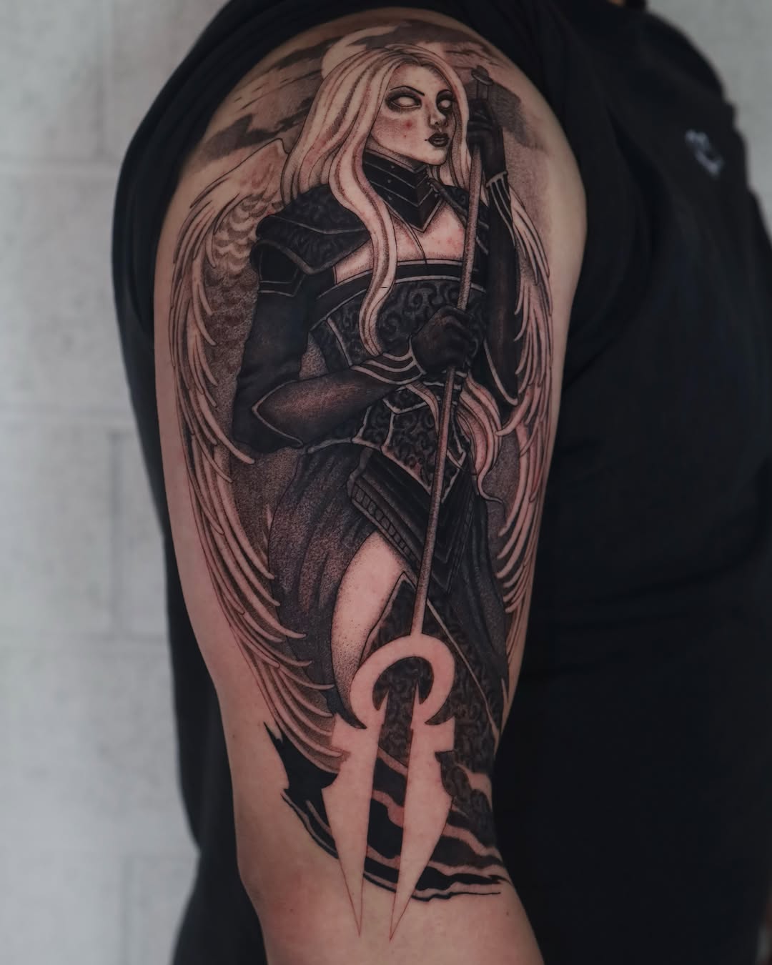 Tattoo by @idkdananicole β black_and_grey, realism