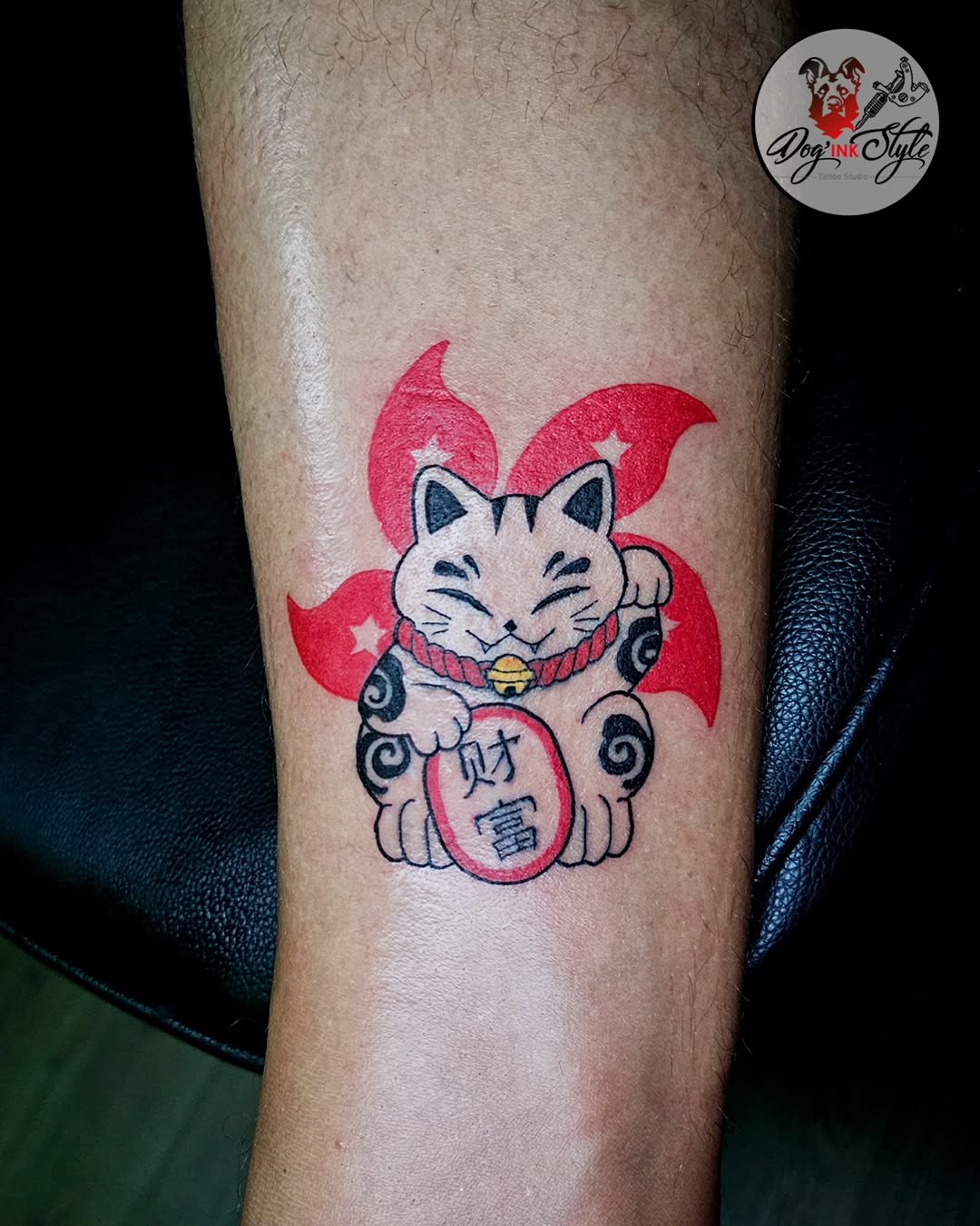 Tattoo by @dog_ink_style β new_school, blackwork