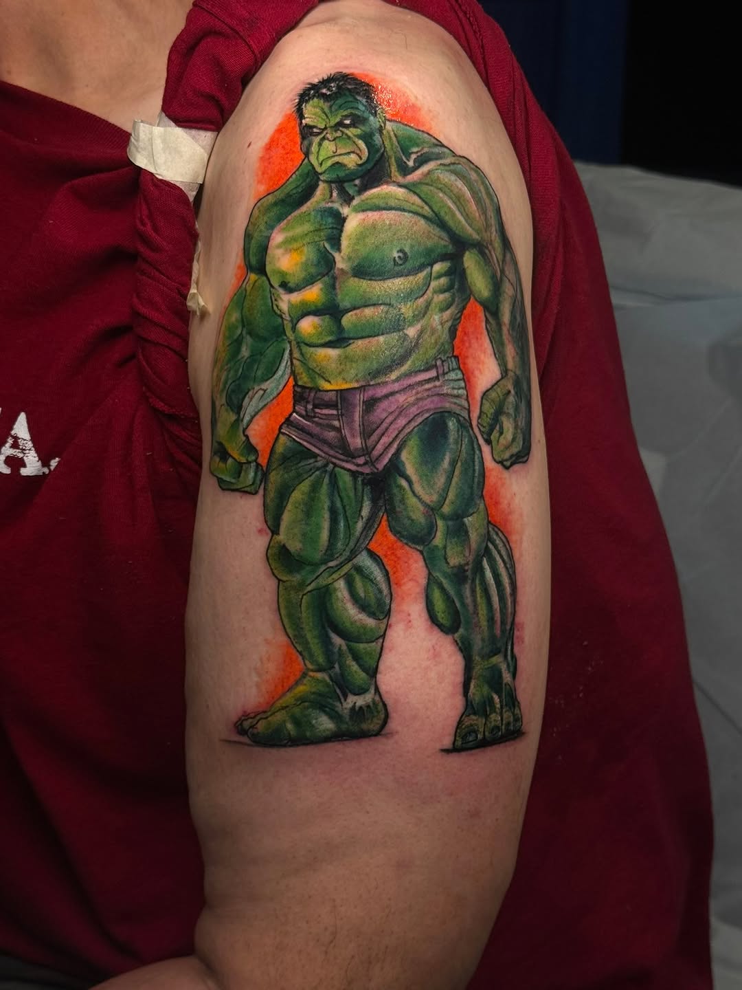 Tattoo by @david_robinowitz — realism, anime
