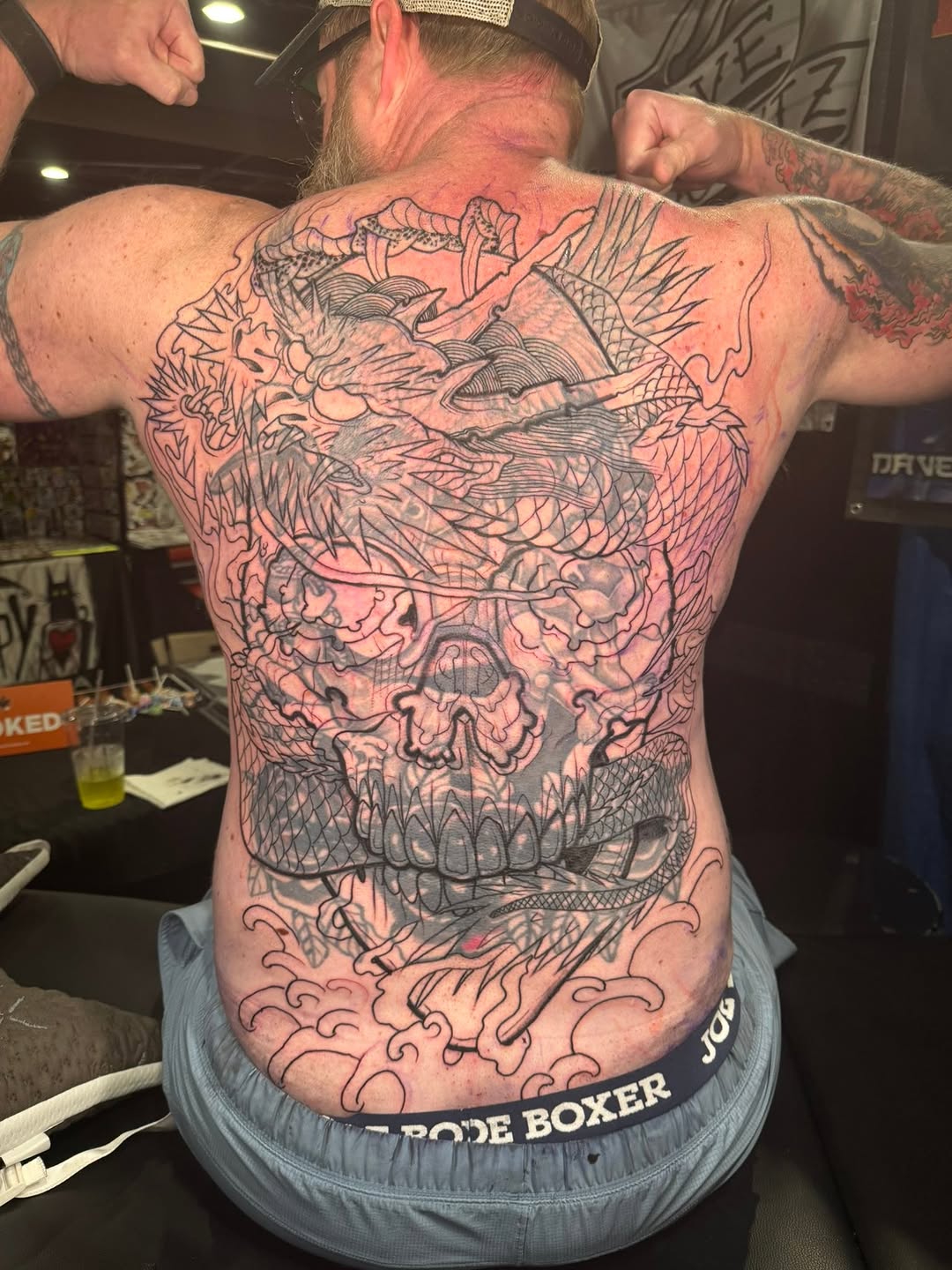 Tattoo by @david_robinowitz — japanese_irezumi, black_and_grey