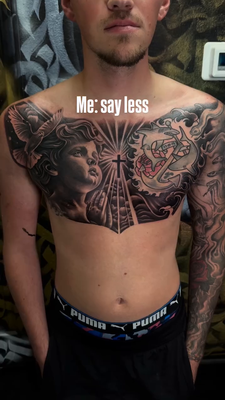 Tattoo by @tattoosbyfern โ black_and_grey, realism