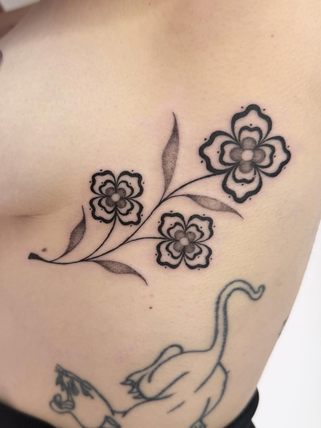 Tattoo by @leahramosink — fine_line, dotwork