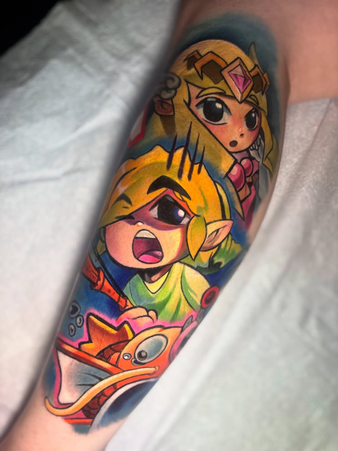 Tattoo by @ktd_tat2 — new_school, anime