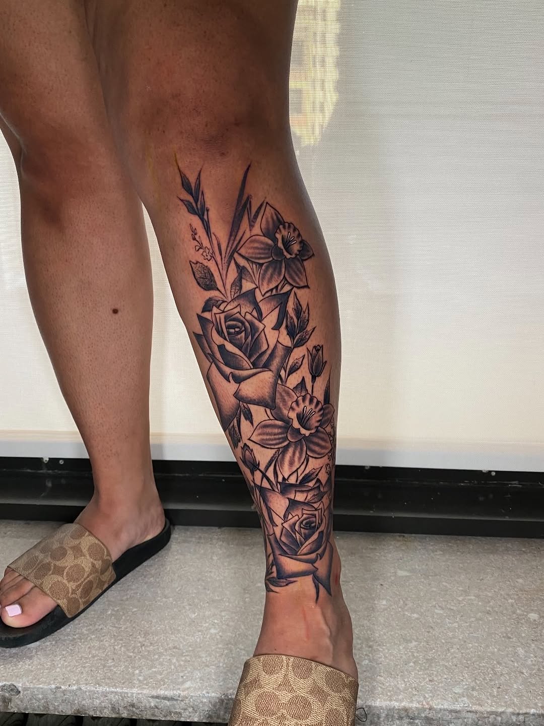 Tattoo by @stilmore_soulz — black_and_grey, realism
