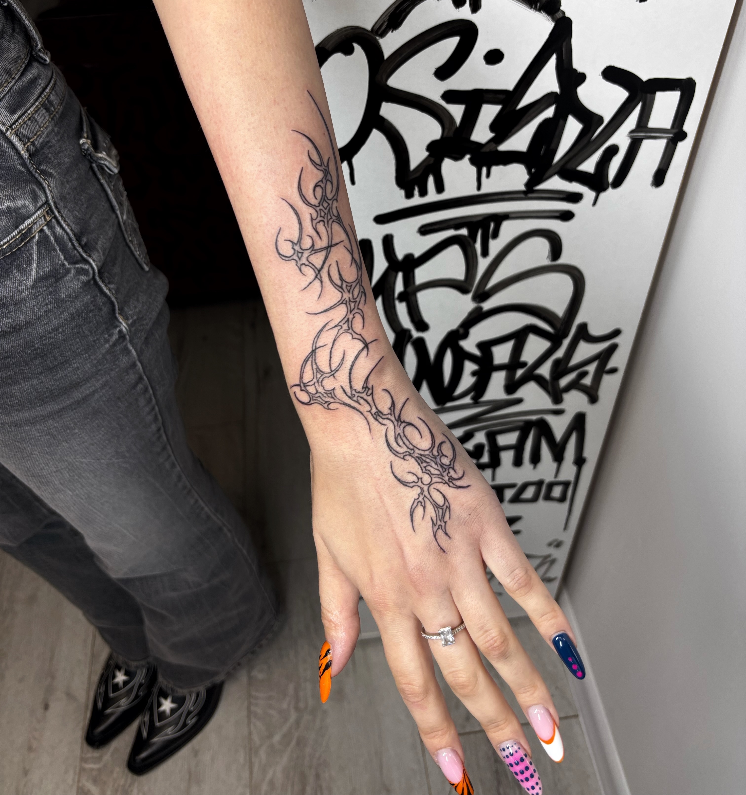 Tattoo by @skam_tattoo — tribal