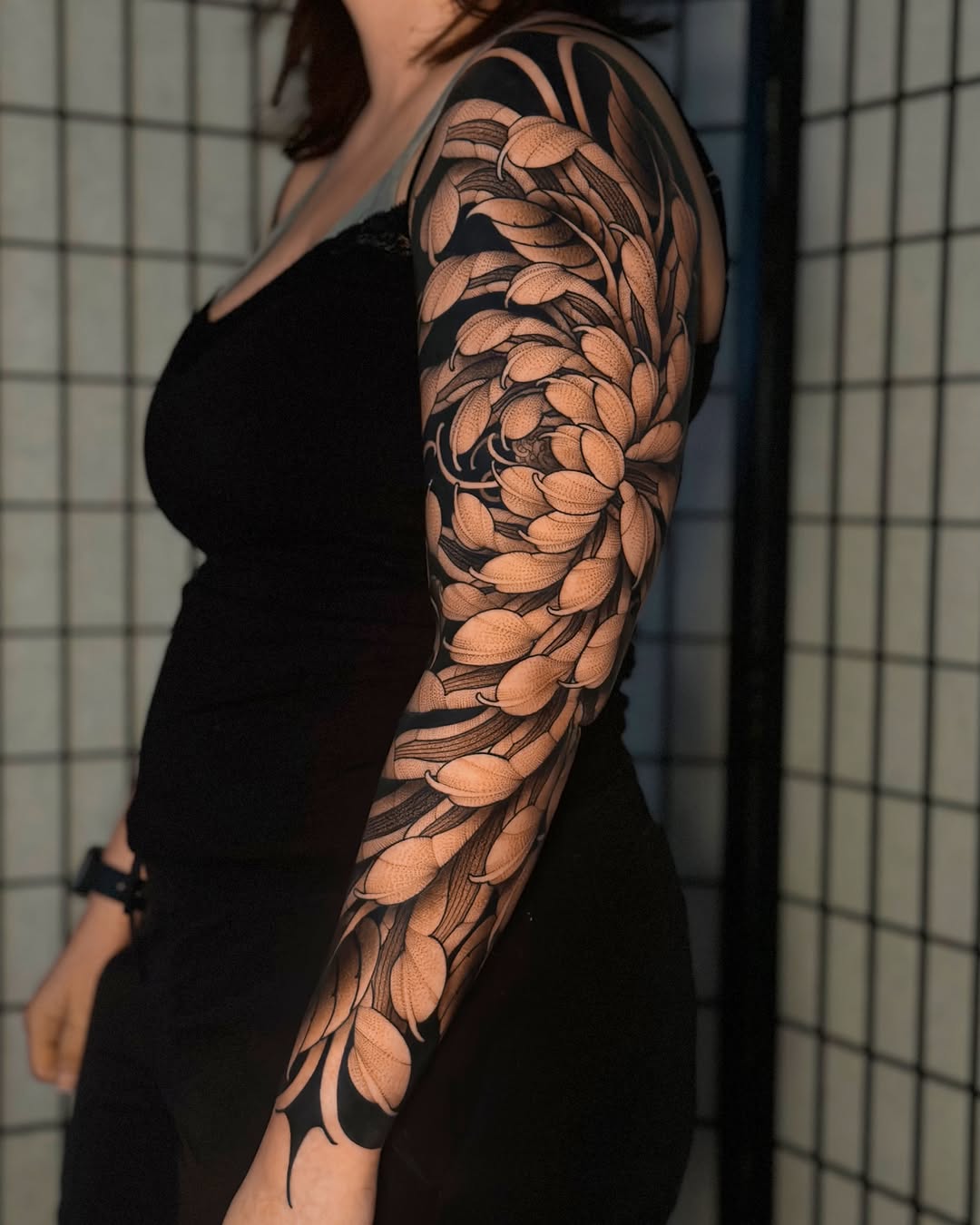 Tattoo by @devxruiz — japanese_irezumi, black_and_grey
