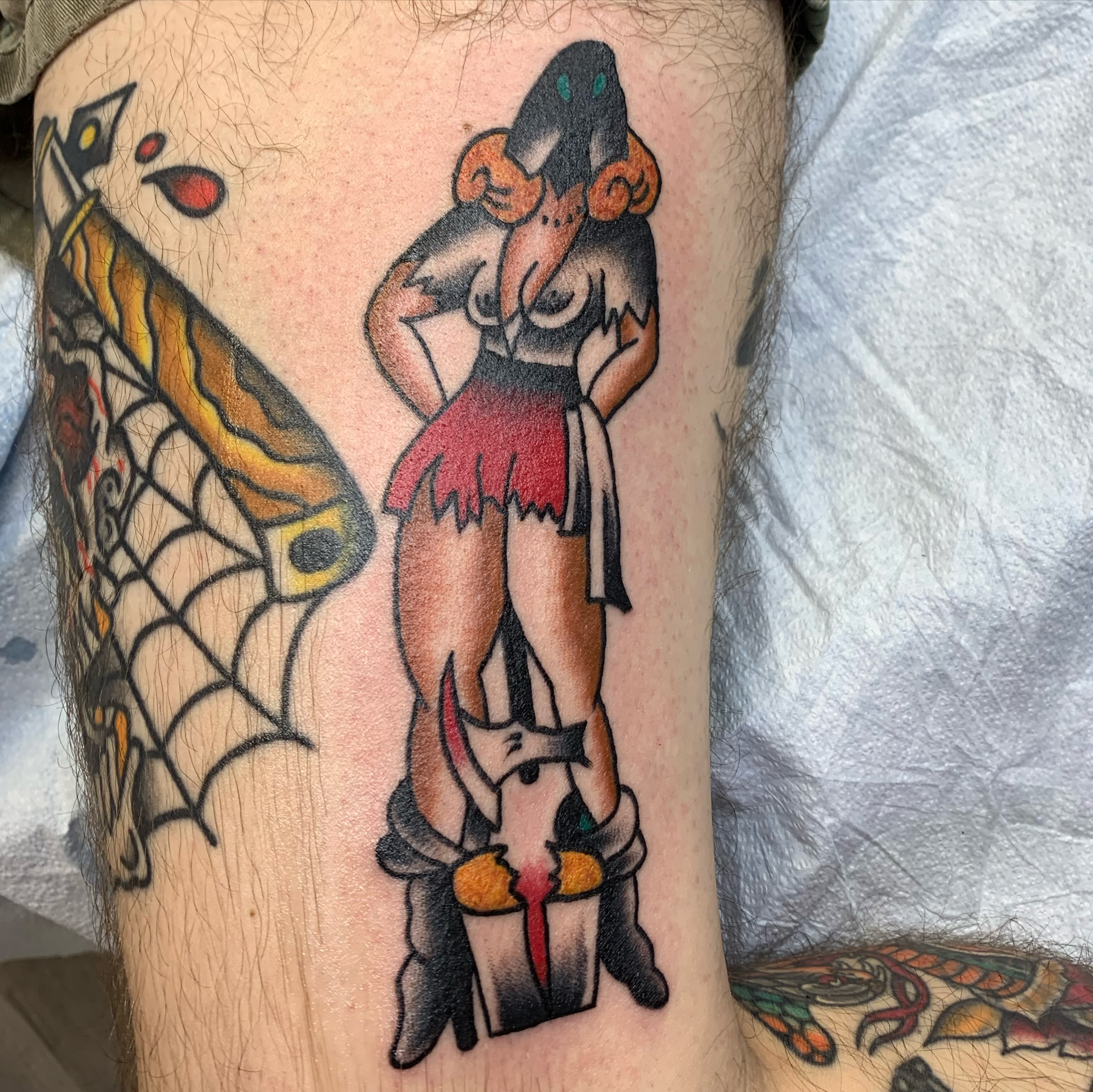 Tattoo by @buzzytatts — american_traditional