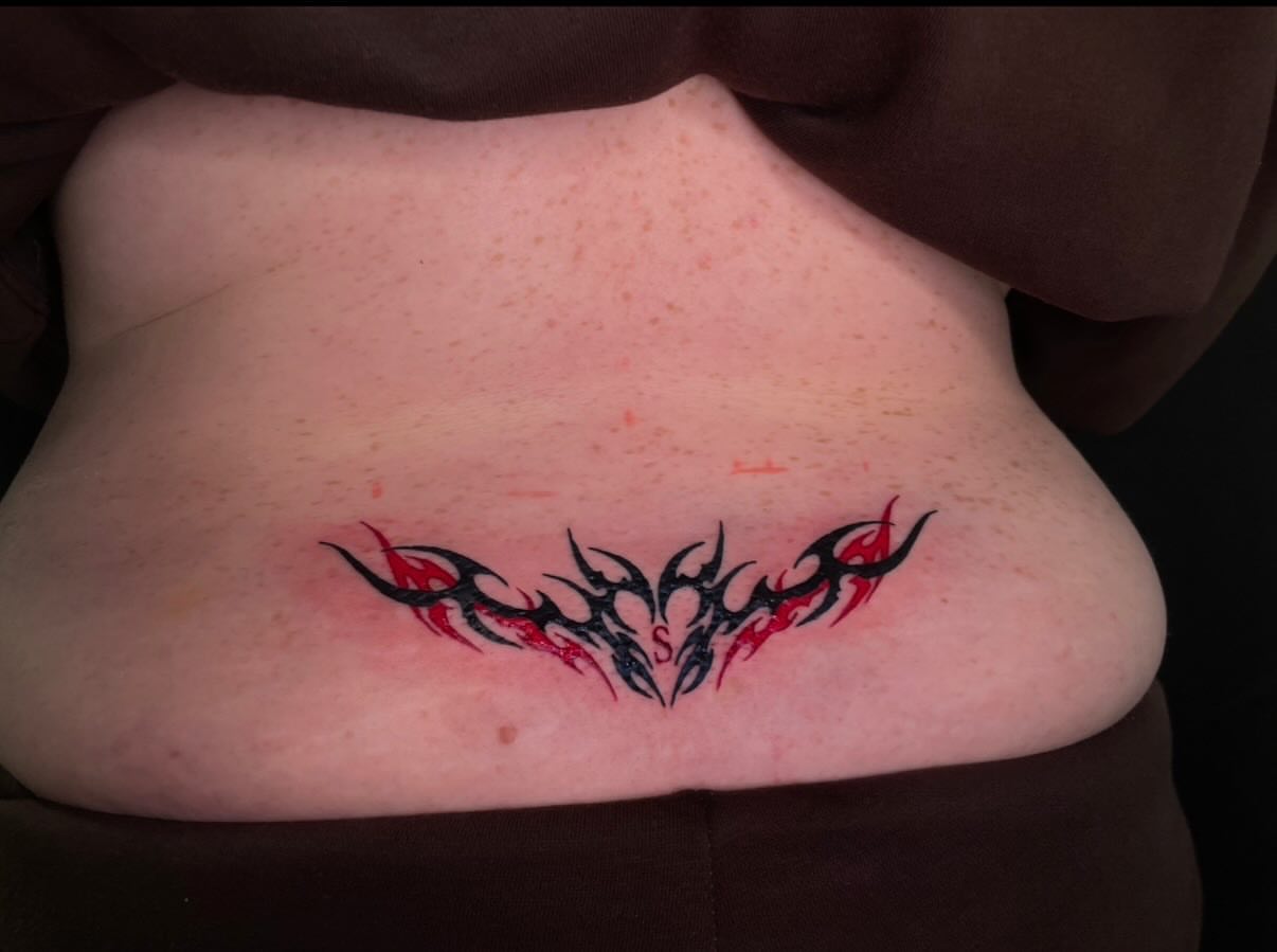 Tattoo by @artbyjessieb — tribal