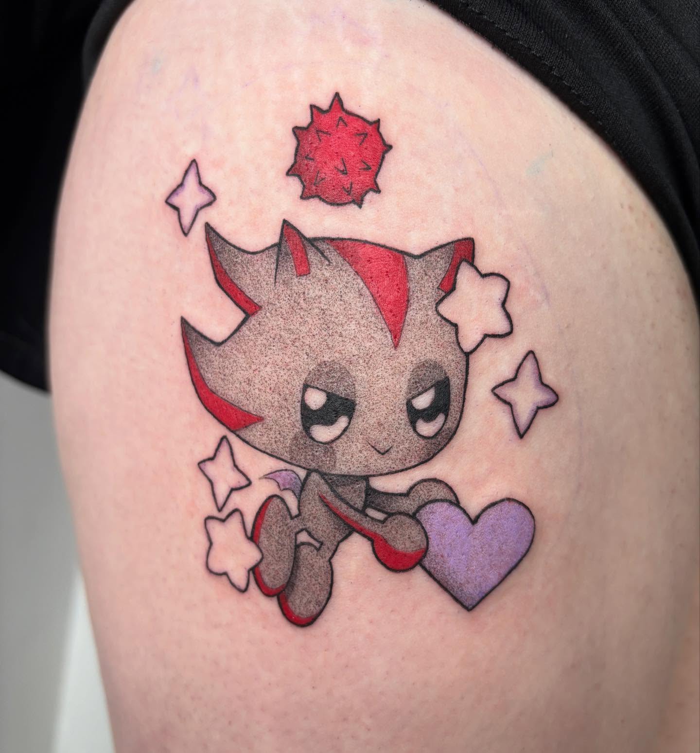 Tattoo by @parkiip — dotwork