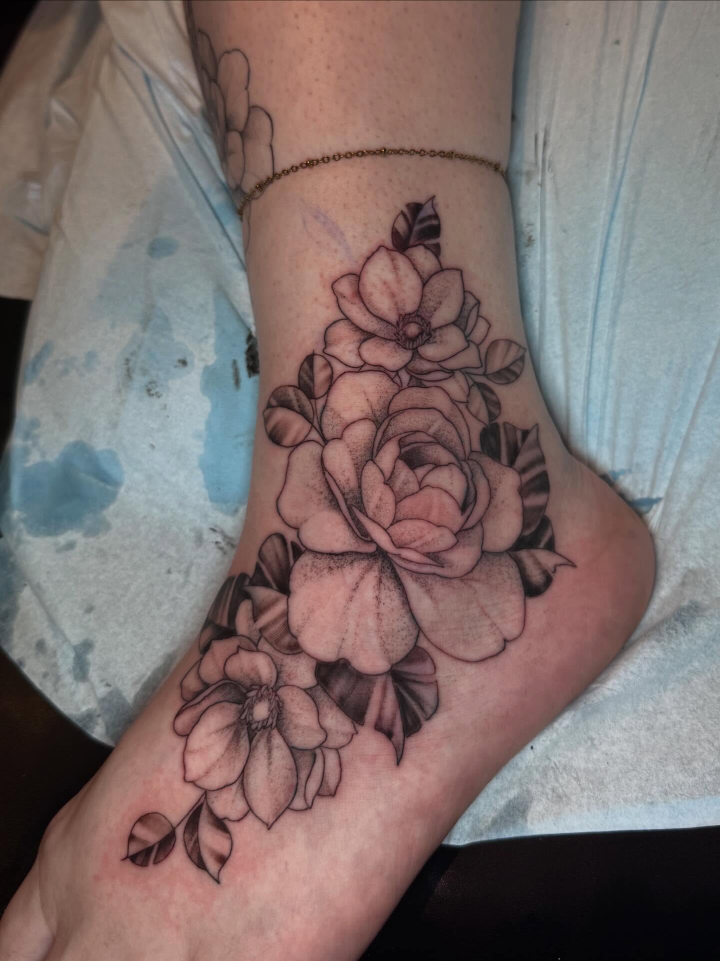 Tattoo by @mackmade.tattoos — black_and_grey, realism