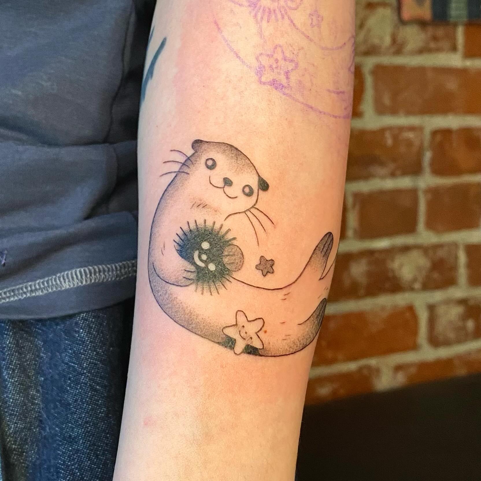 Tattoo by @pure_foolery — dotwork