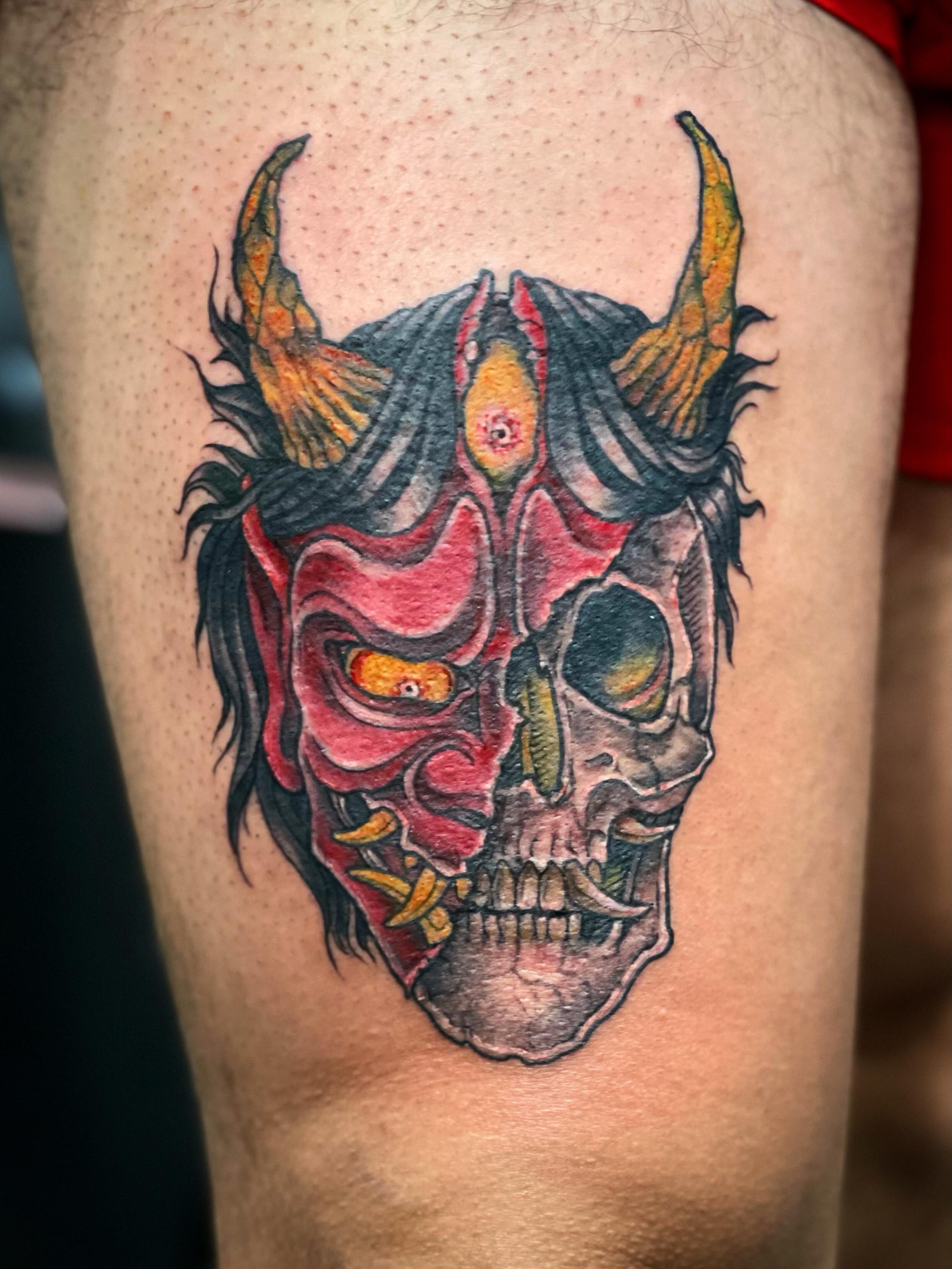 Tattoo by @jean13.tattoo — japanese_irezumi, realism