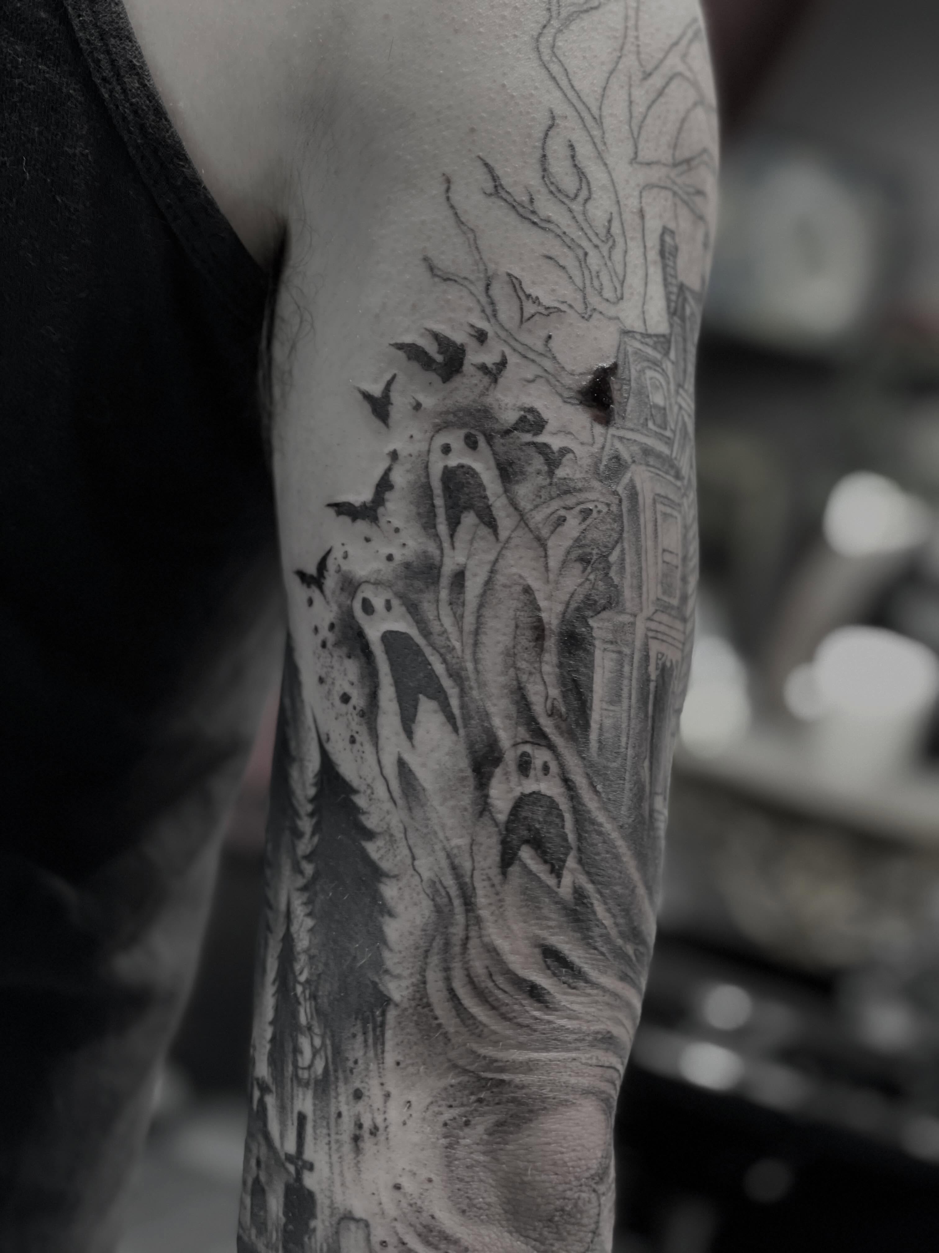 Tattoo by @jean13.tattoo — black_and_grey, realism