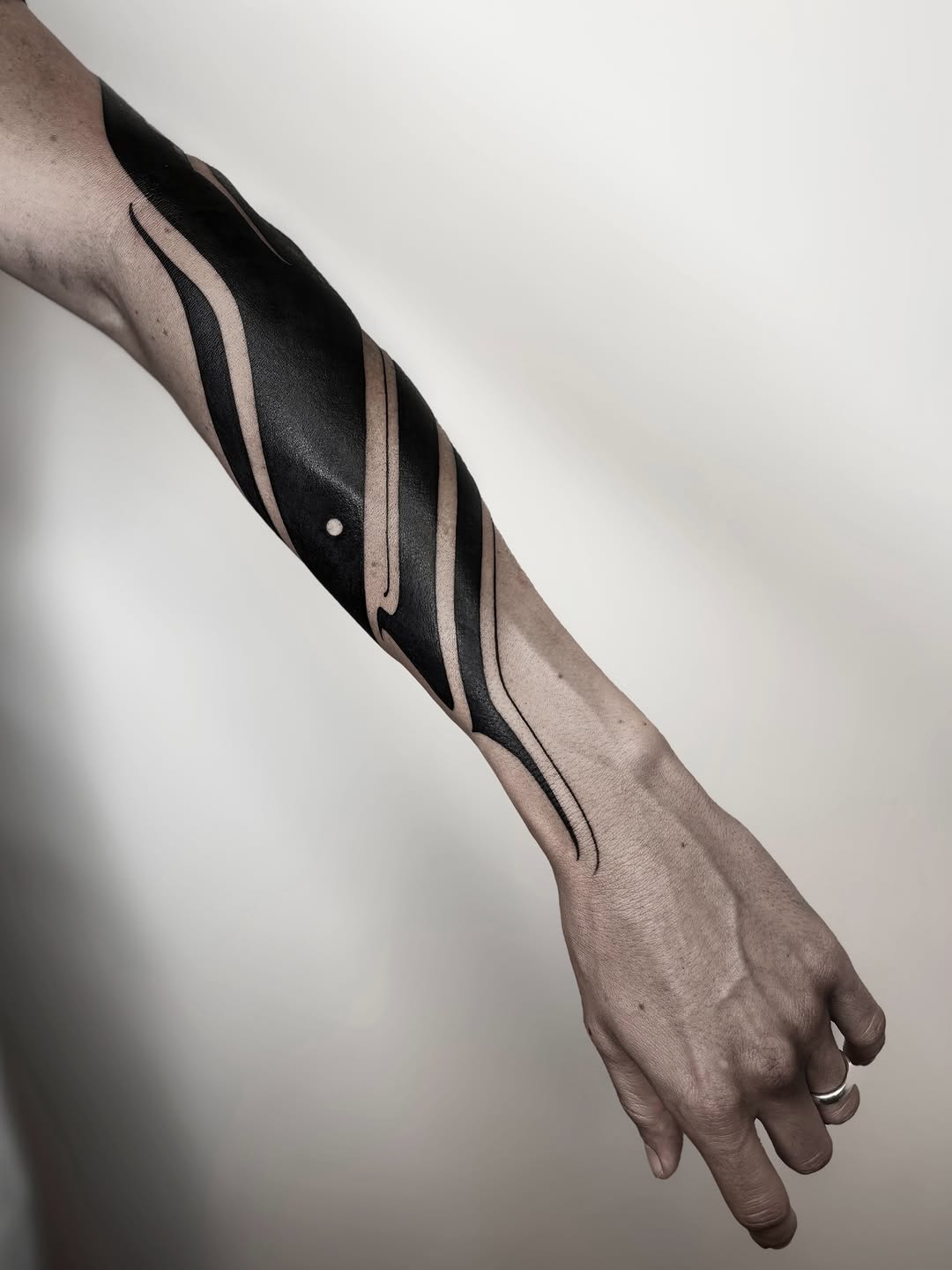 Tattoo by @azchiara — blackwork, ornamental