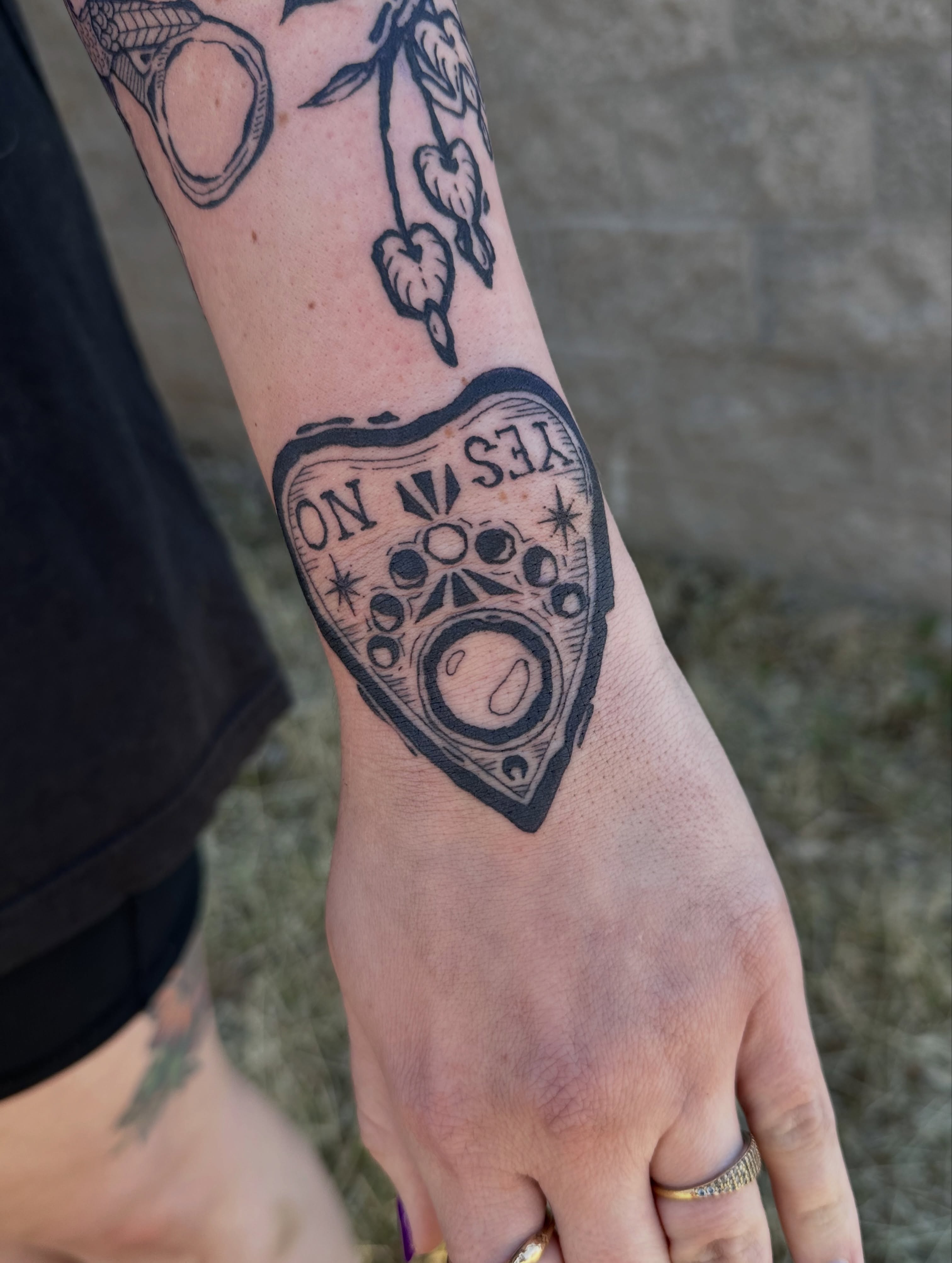 Tattoo by @tattooedbyles — black_and_grey