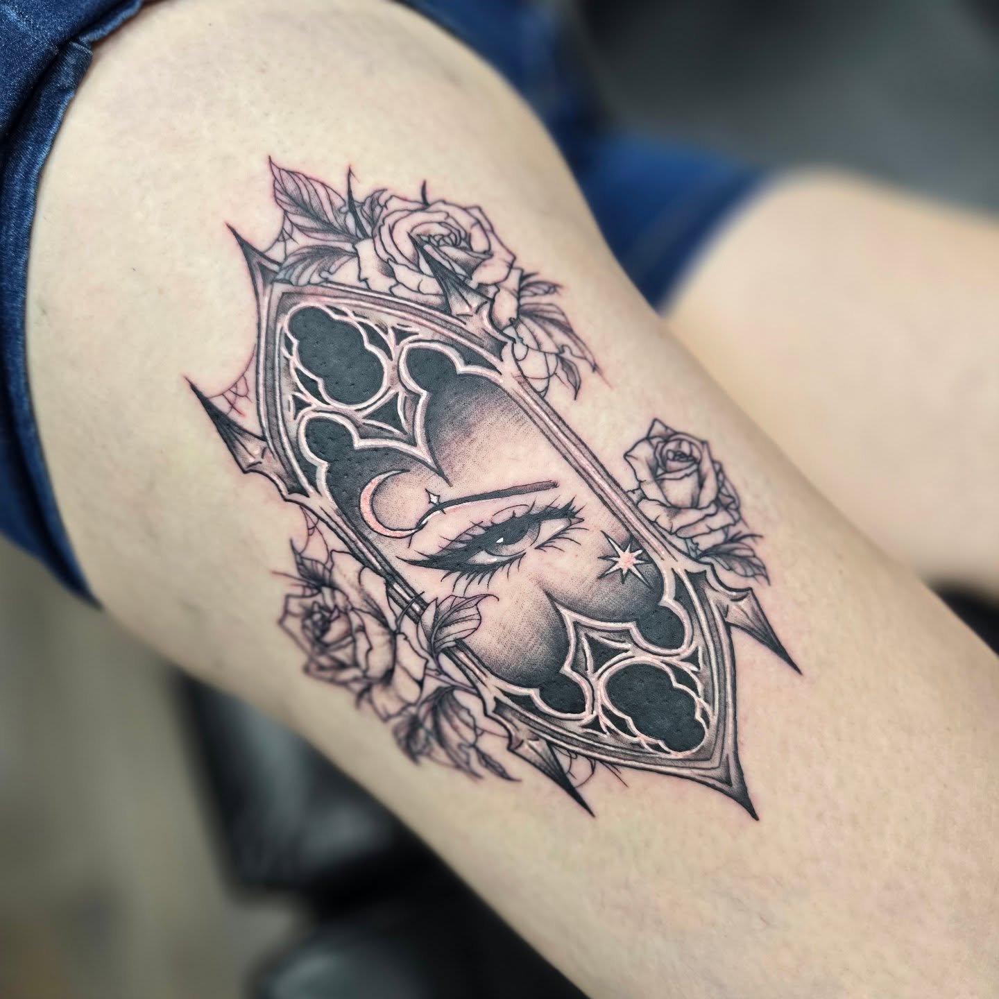 Tattoo by @dark_altar_tattoo — black_and_grey, realism