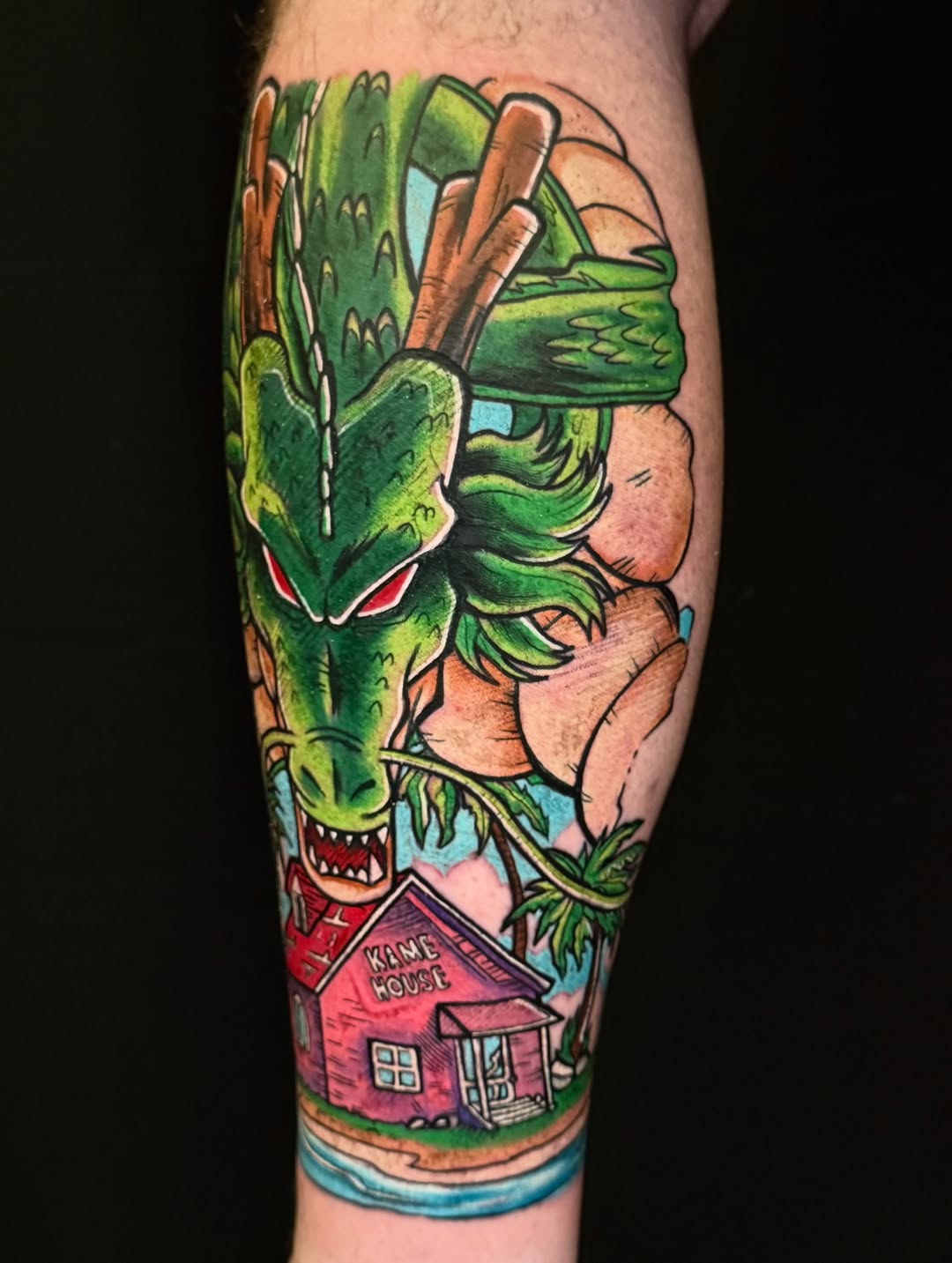 Tattoo by @salinastattoos โ anime, new_school