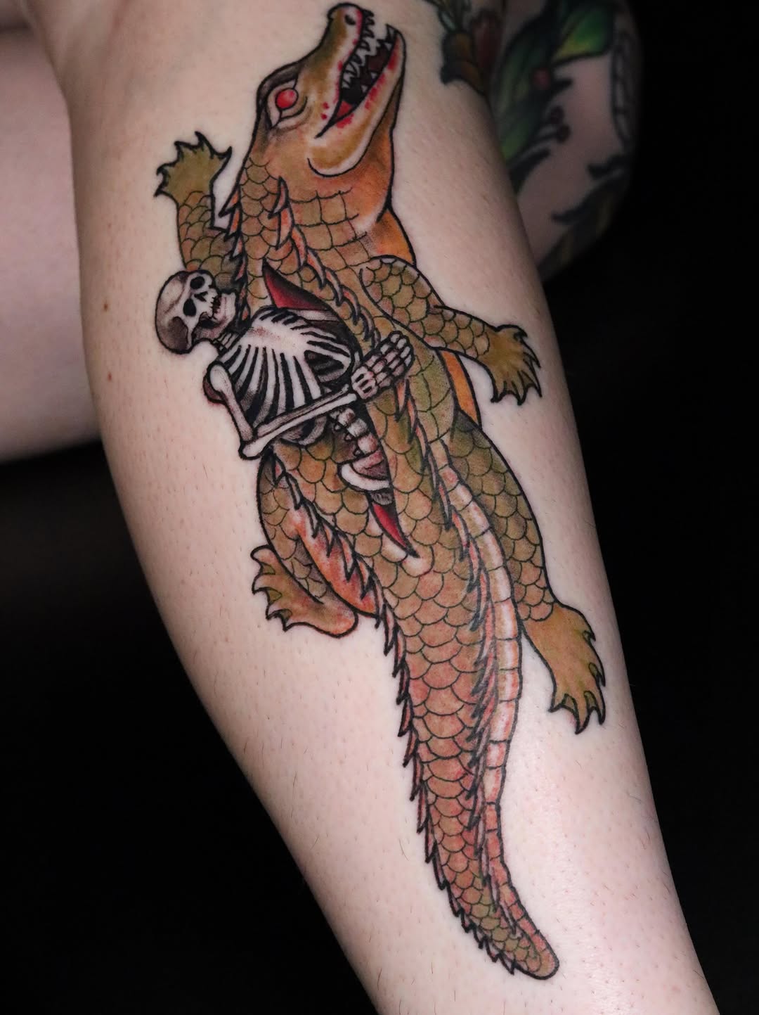 Tattoo by @brandxn_seven — american_traditional, neo_traditional