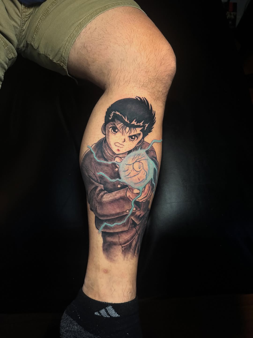 Tattoo by @brandxn_seven — anime, realism