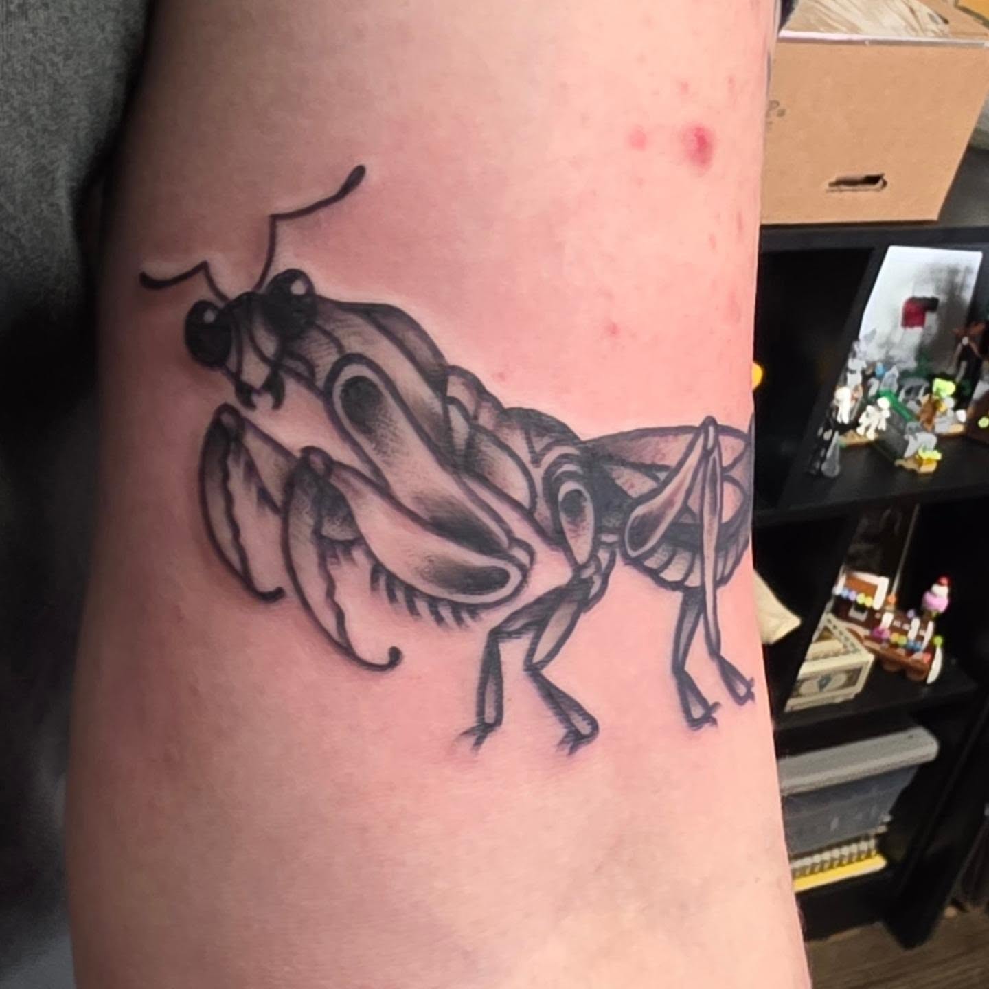 Tattoo by @moe_inkz — black_and_grey