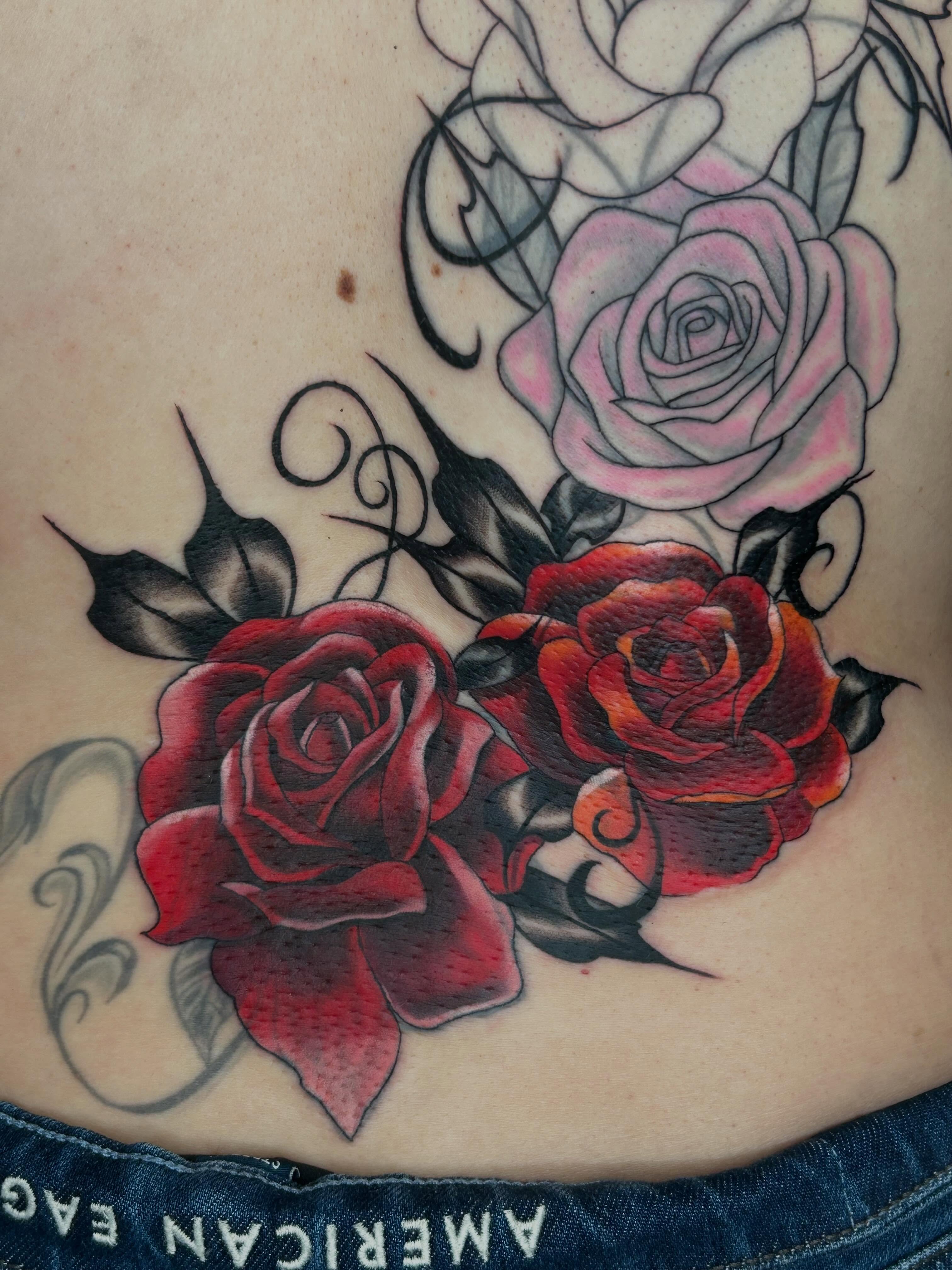 Tattoo by @la_diabhla — american_traditional, realism