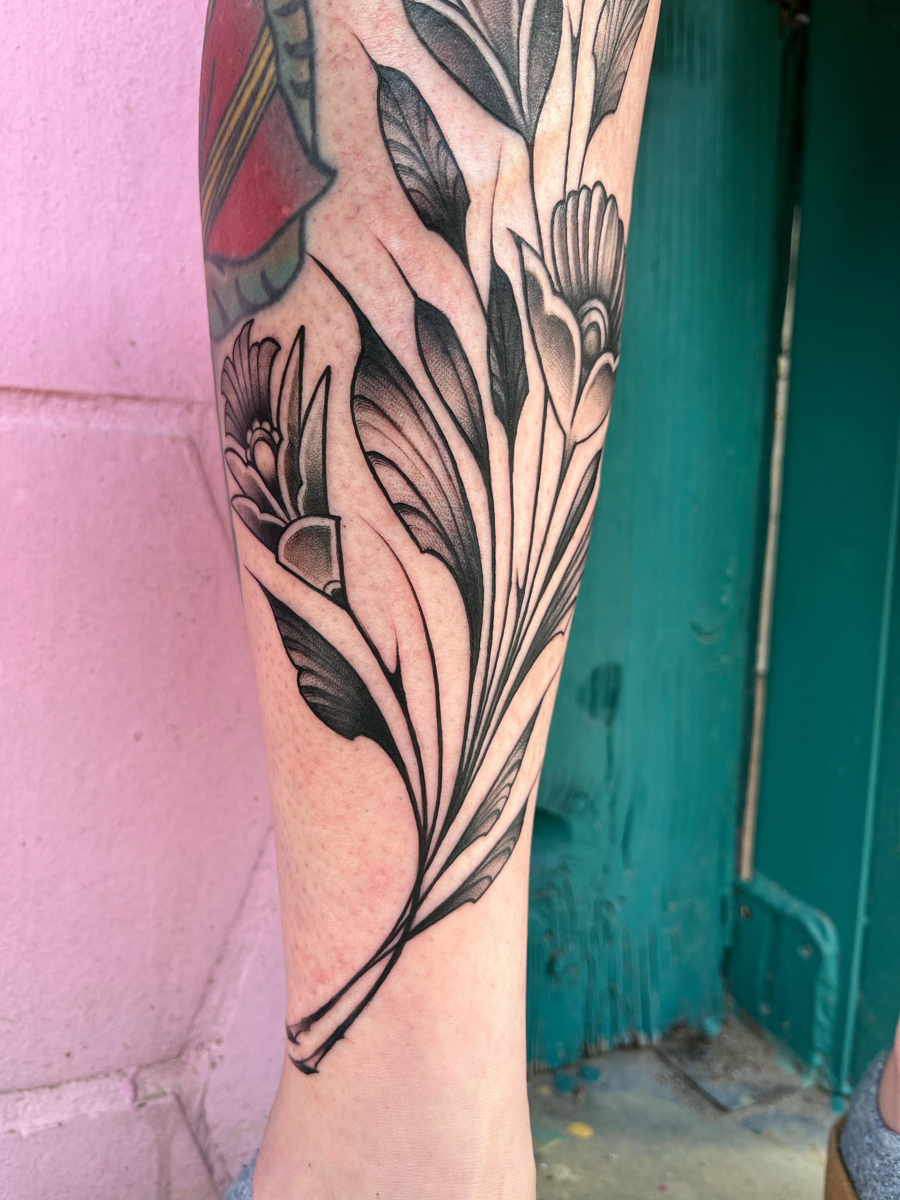 Tattoo by @lrlozano — black_and_grey