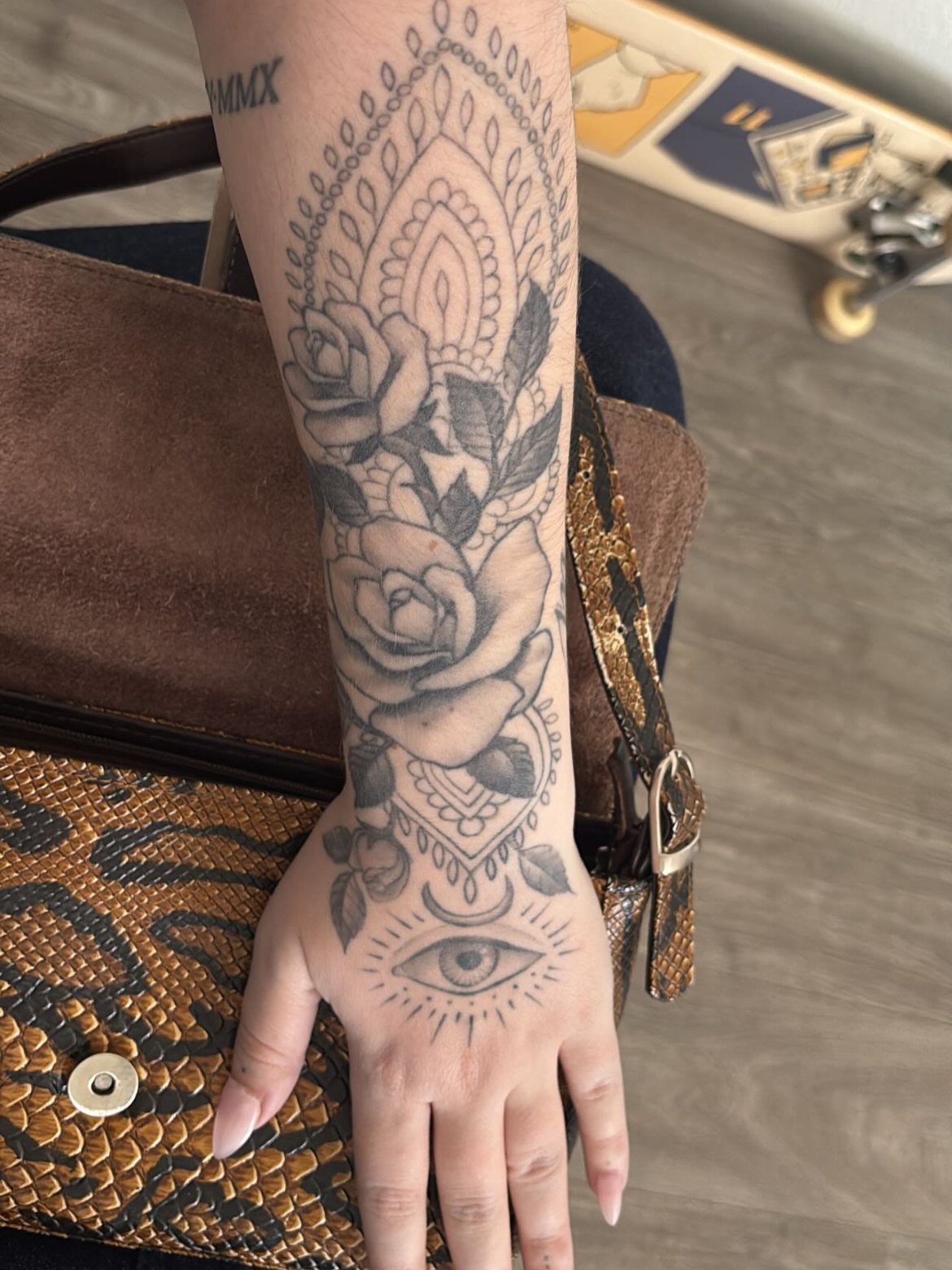 Tattoo by @viviantattoos — black_and_grey