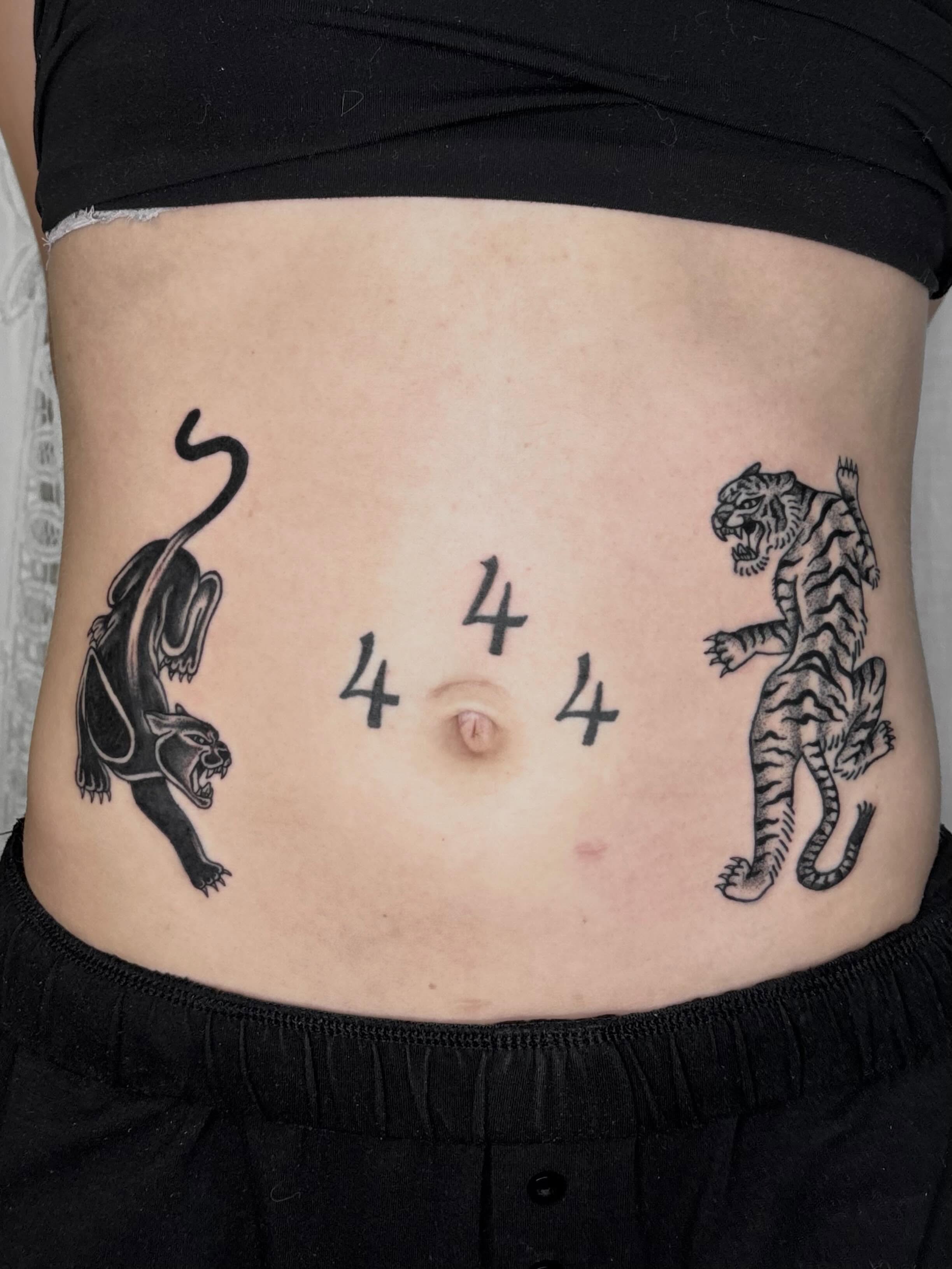 Tattoo by @threethornstattoo — black_and_grey