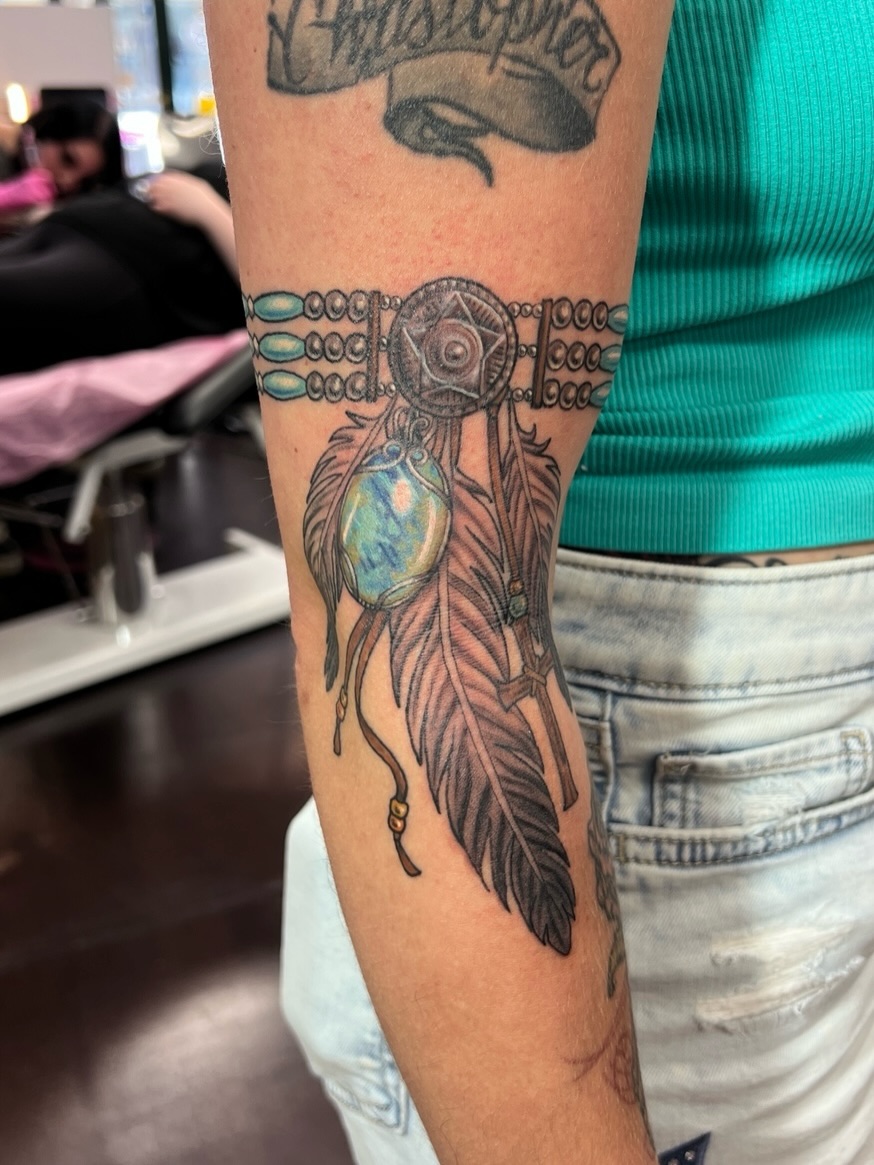 Tattoo by @lilylaurilatattoos — realism, black_and_grey