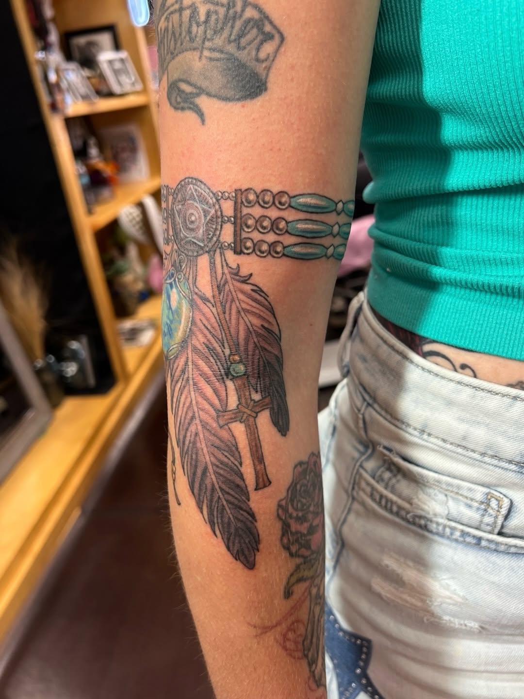 Tattoo by @lilylaurilatattoos — fine_line, black_and_grey