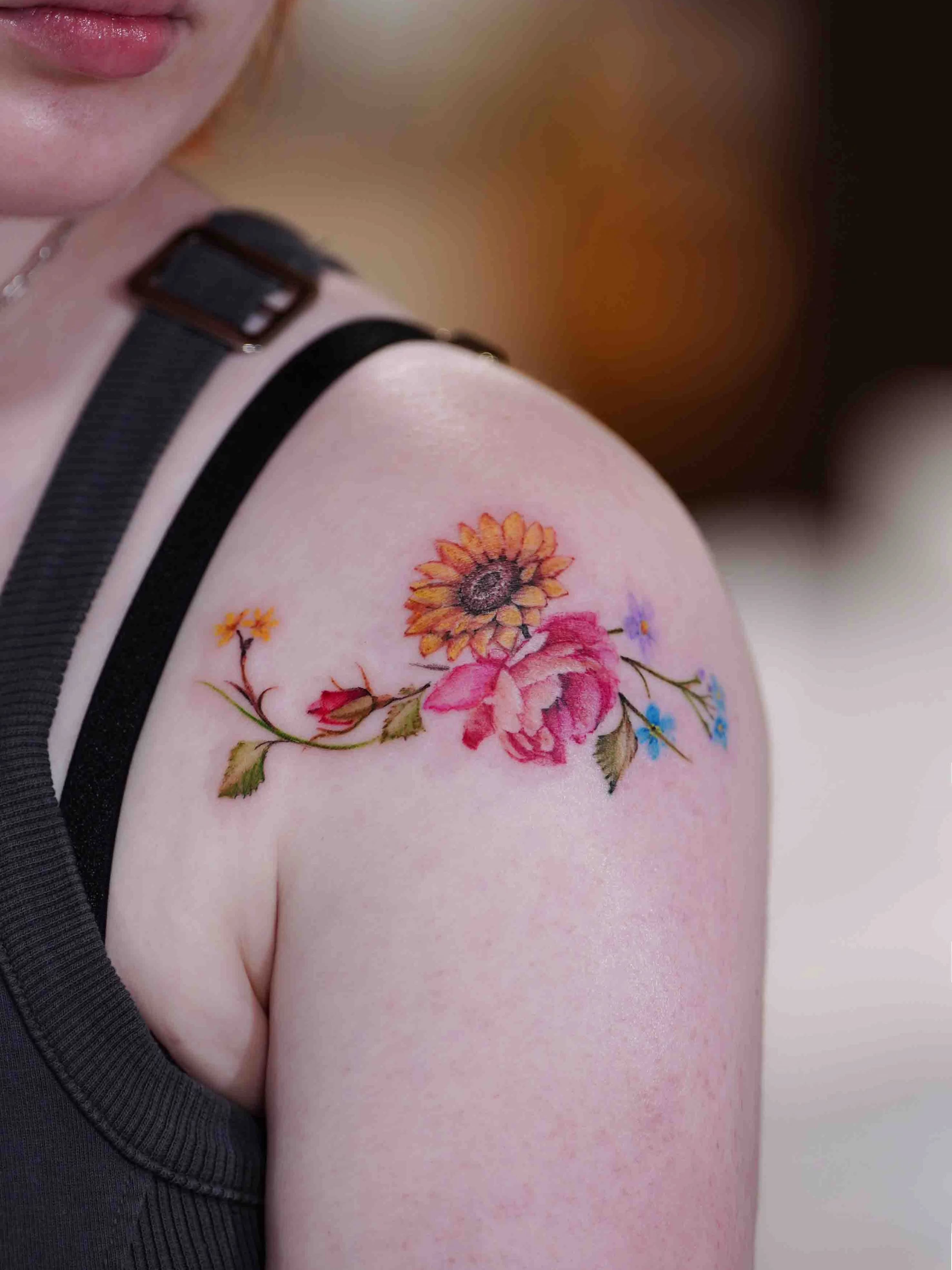 Tattoo by @soopool_tattoo — watercolor