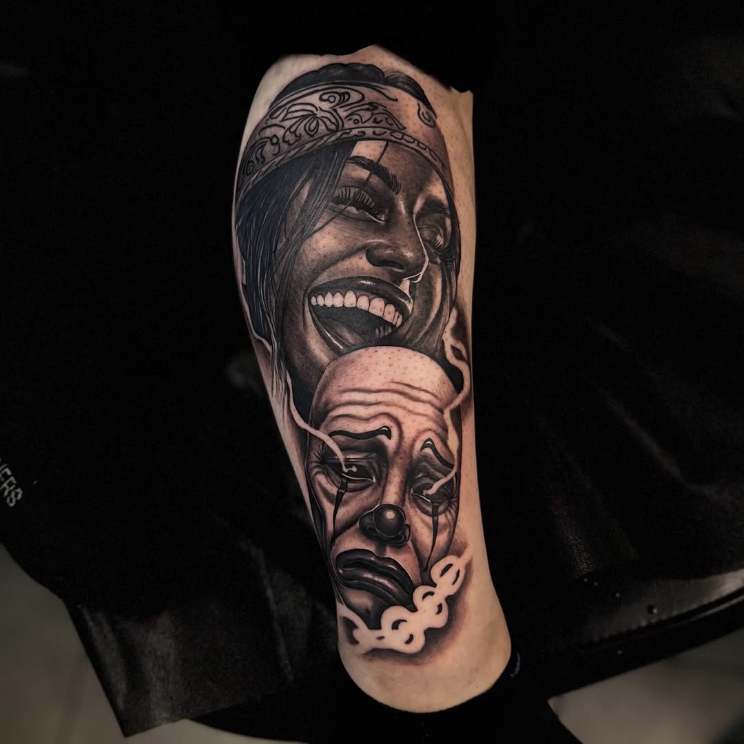 Tattoo by @inktherapy916 — chicano, realism