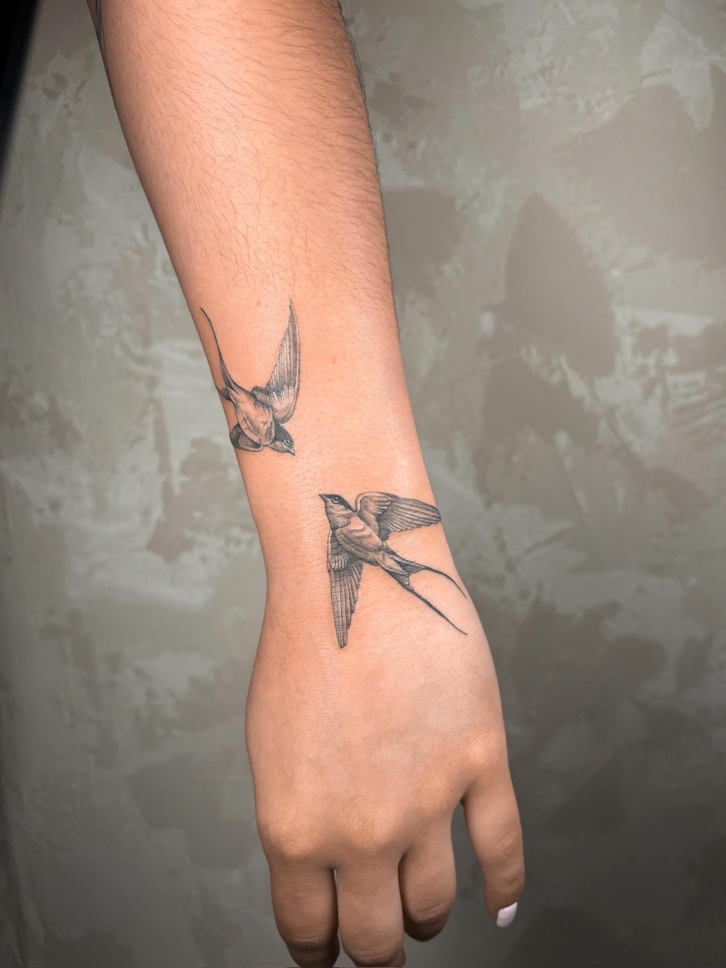 Tattoo by @eudokeotattoo — black_and_grey