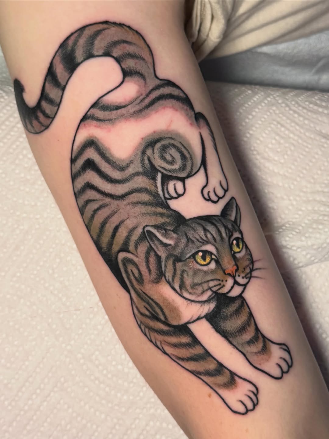 Tattoo by @painted_peach — neo_traditional, realism