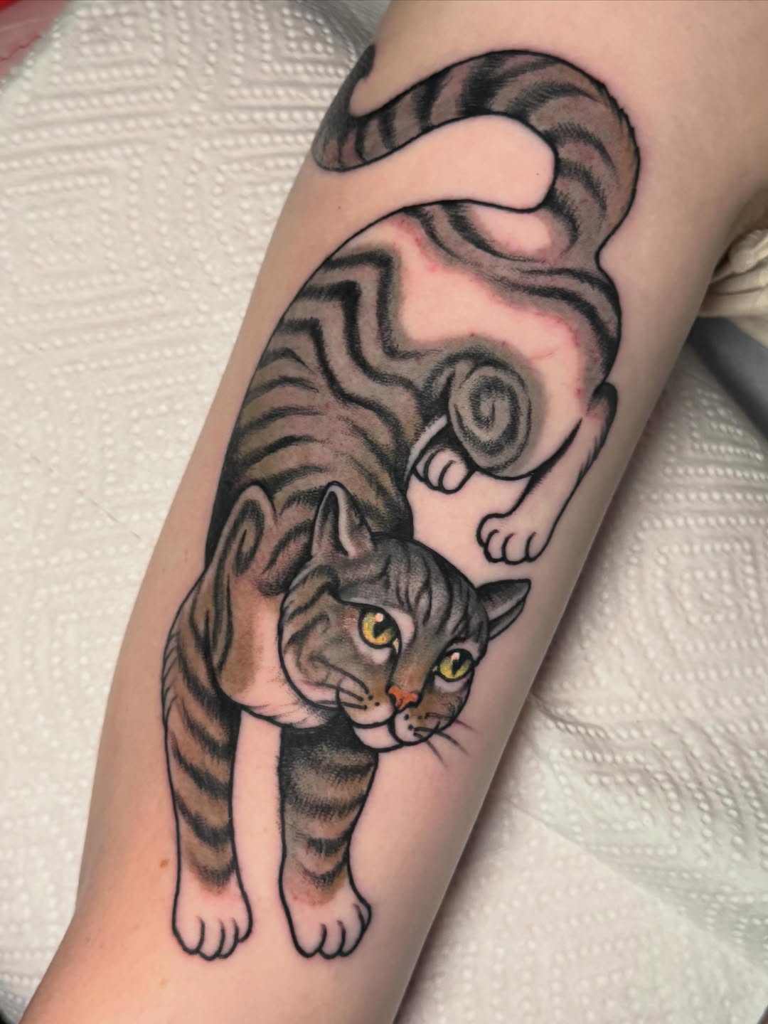 Tattoo by @painted_peach — realism, black_and_grey