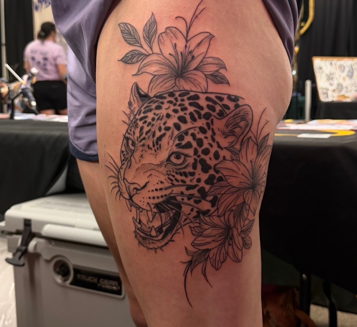 Tattoo by @uchiha_emilietattoo β black_and_grey, realism