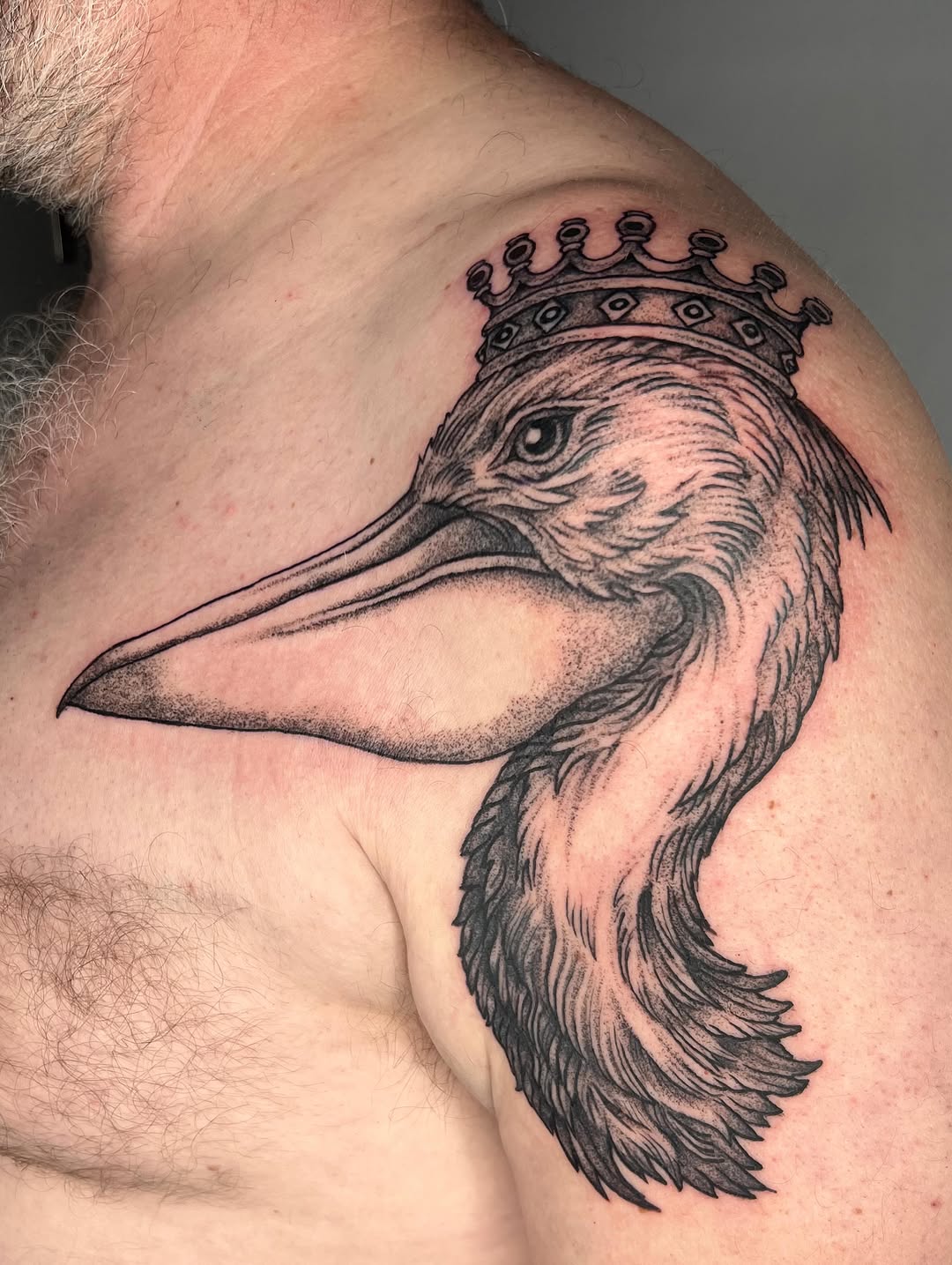 Tattoo by @futurefires42 — black_and_grey, realism