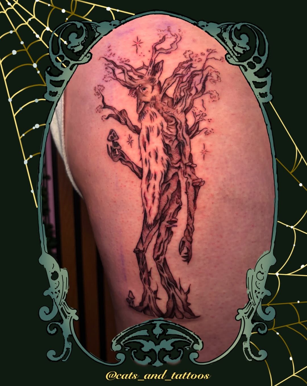 Tattoo by @cats_and_tattoos โ dark_realism, illustrative
