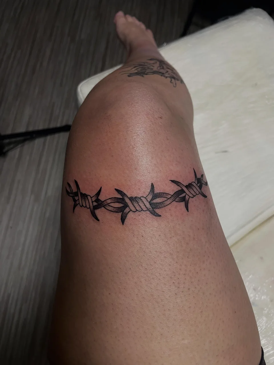 Tattoo by @redtideink — black_and_grey