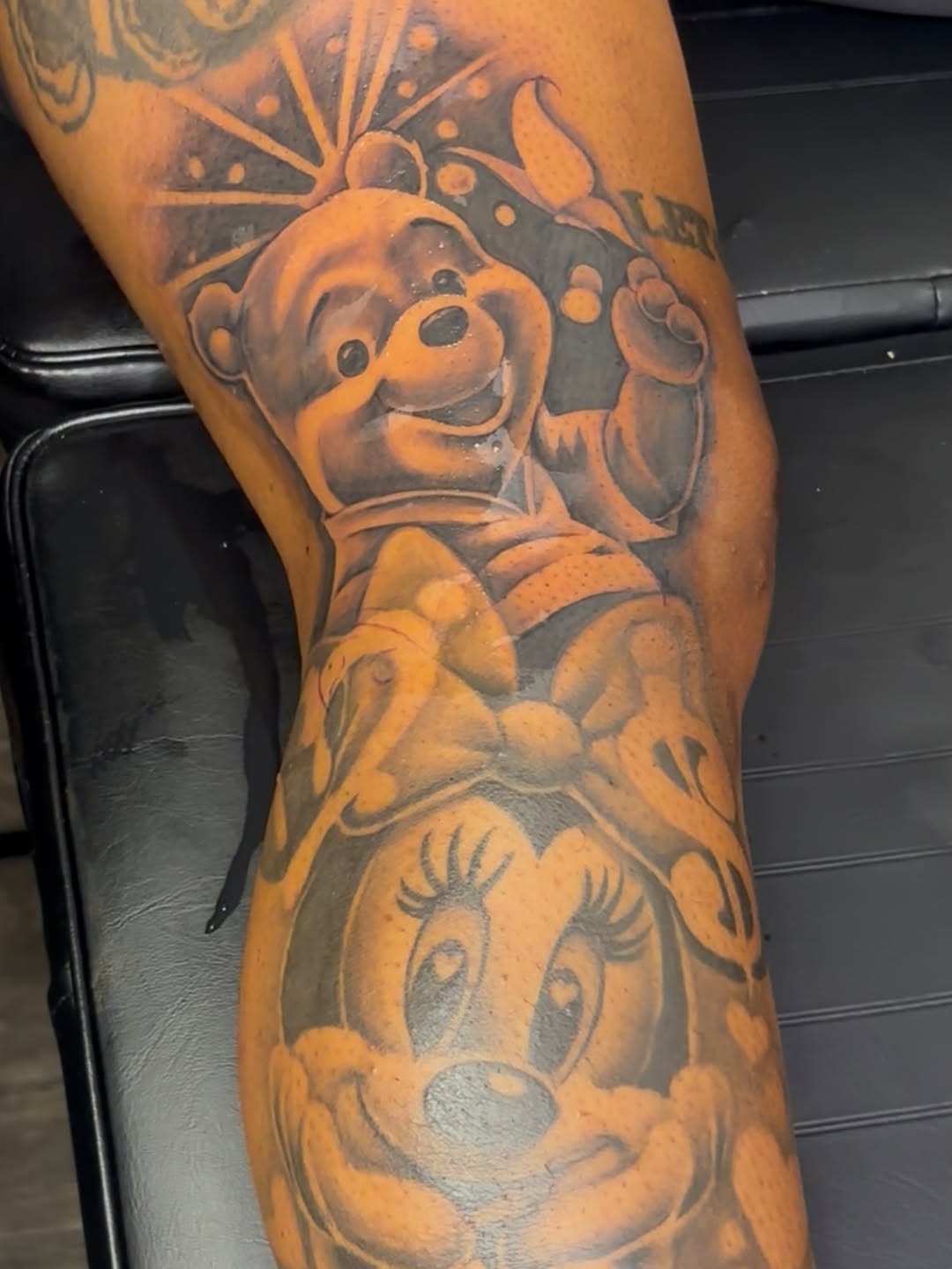 Tattoo by @10ktop_ink — black_and_grey, realism