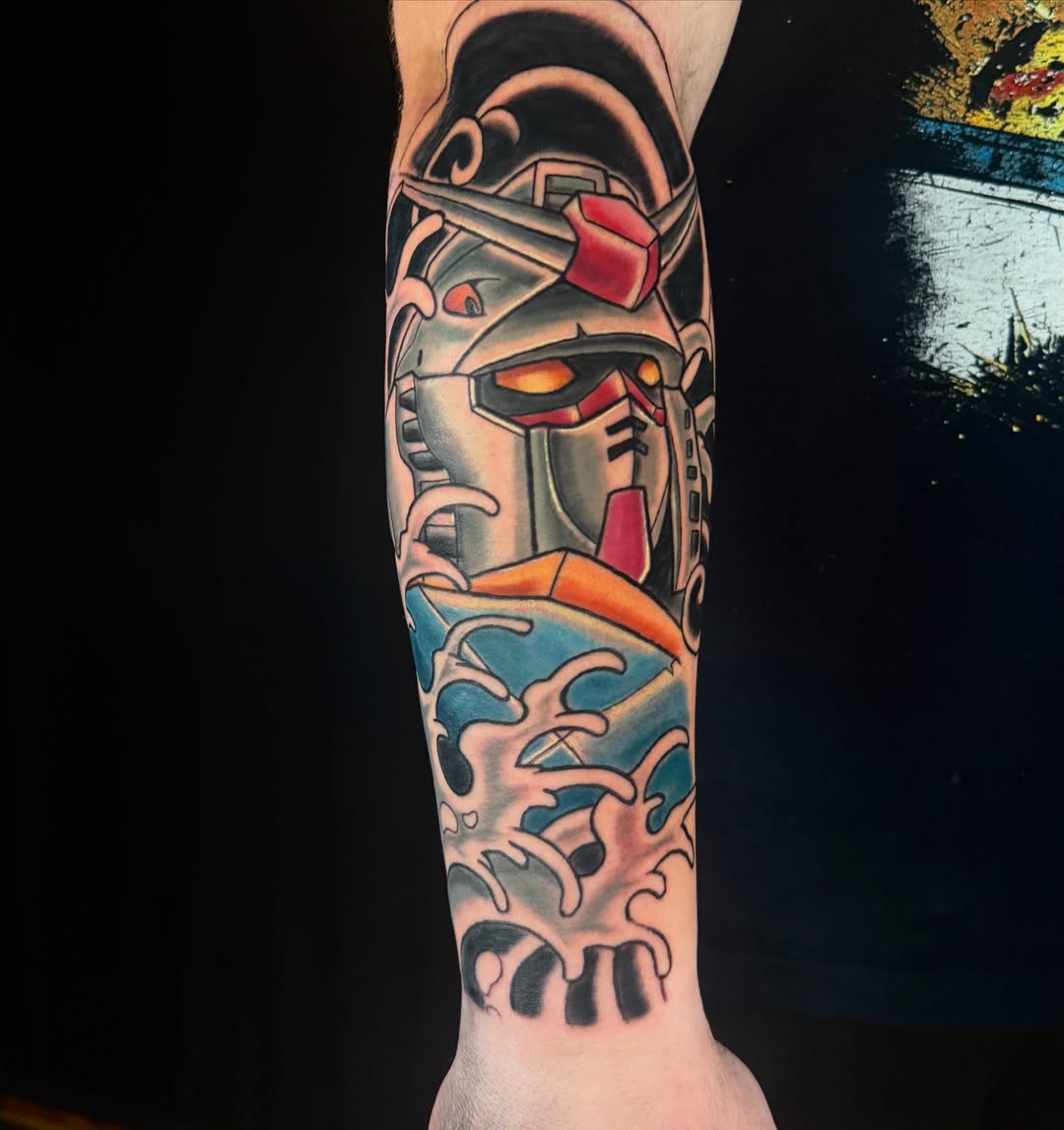 Tattoo by @sideshow_artist — anime