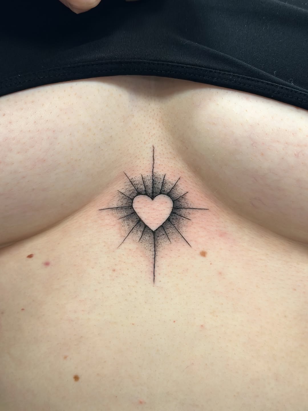 Tattoo by @peach_punk — fine_line, dotwork