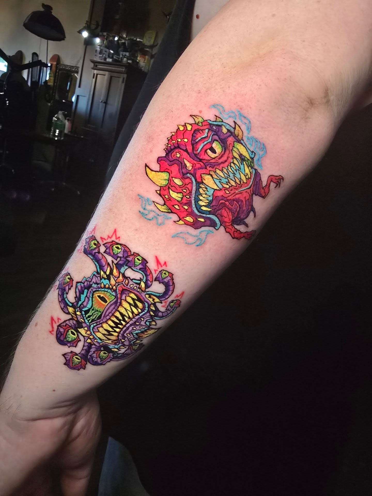 Tattoo by @dragonrock_tattoos — new_school, illustrative