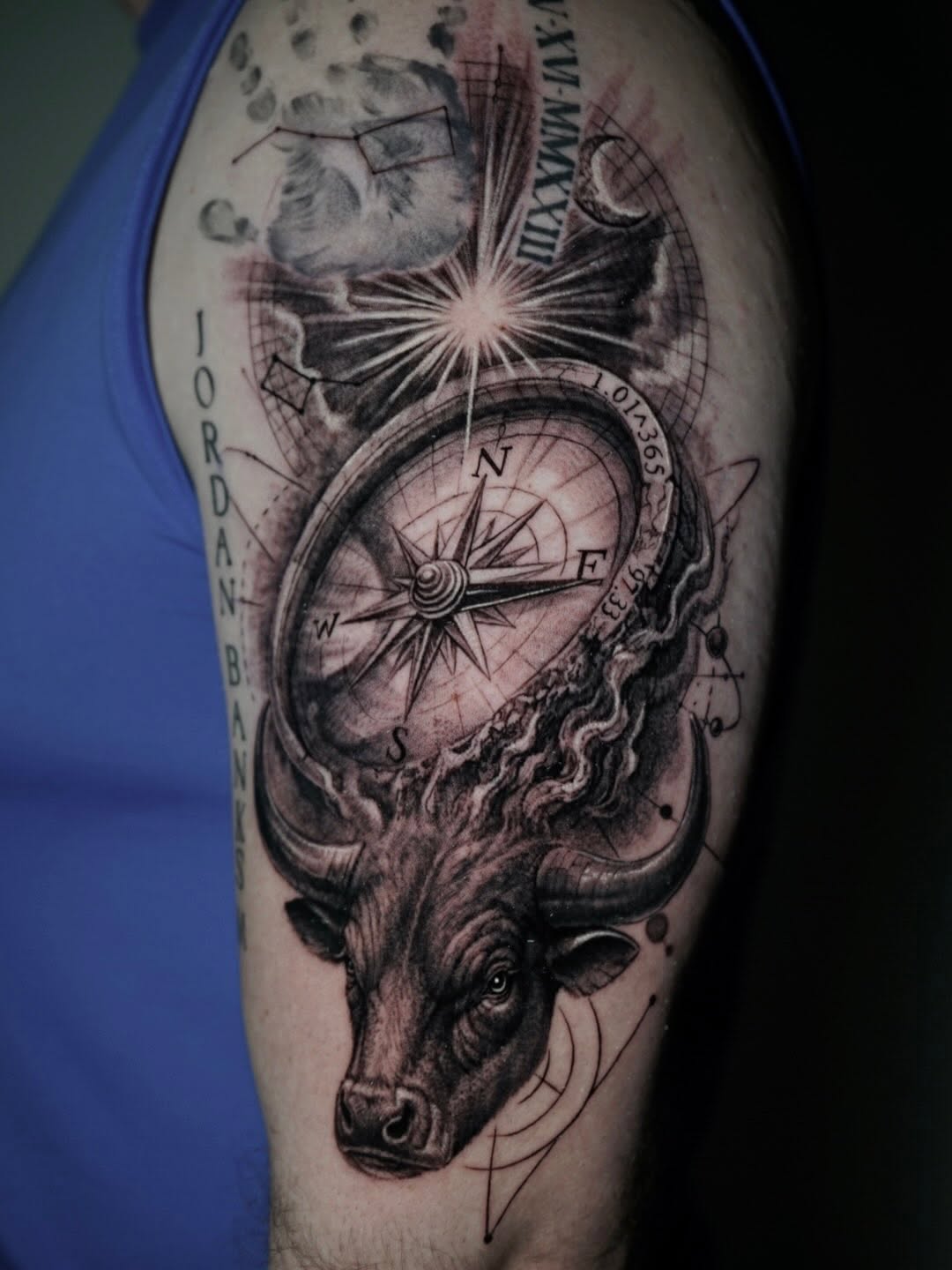 Realism tattoo on the forearm by Sabrina Lakhaysy, Fort Worth, Texas