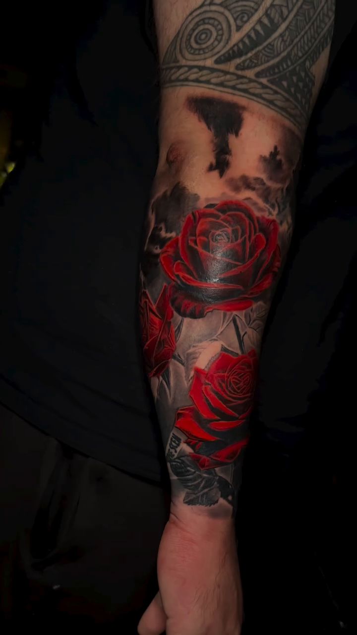 Tattoo by @crisp_ink — realism, black_and_grey