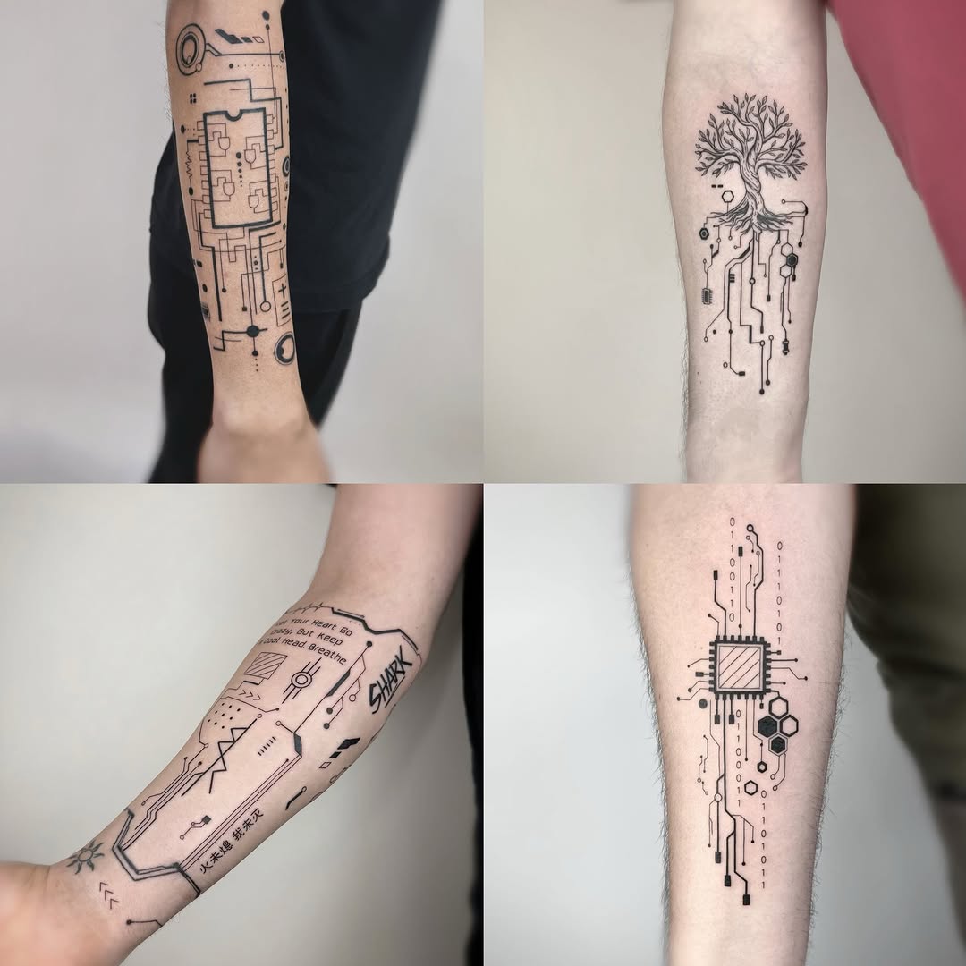 Tattoo by @jadyntattooer — geometric, blackwork