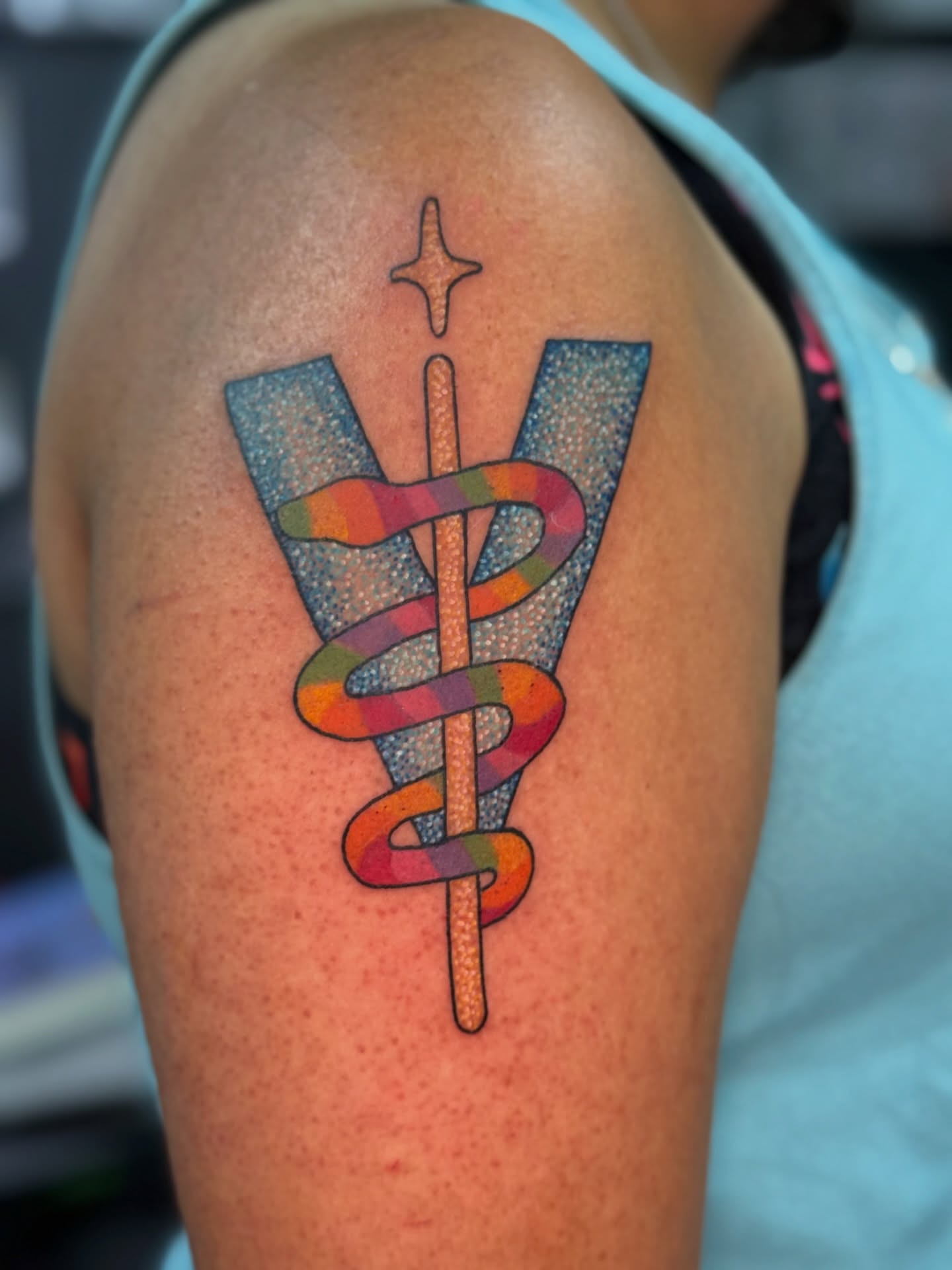 Tattoo by @erinmorbidtattoo — new_school