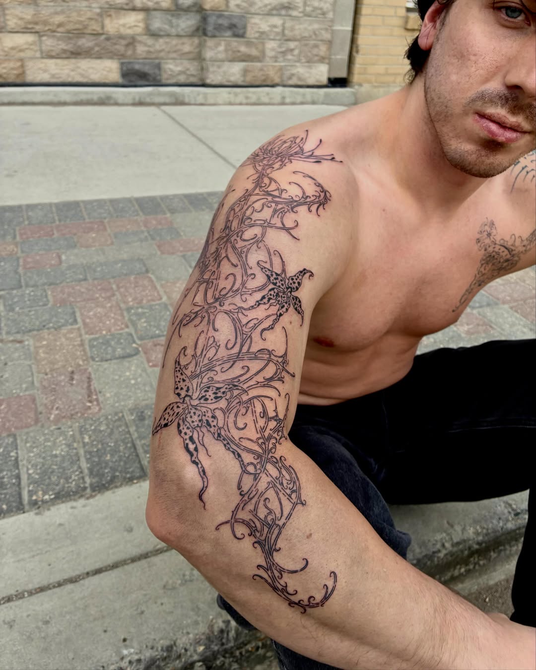 Tattoo by @smashyourboyy — ornamental