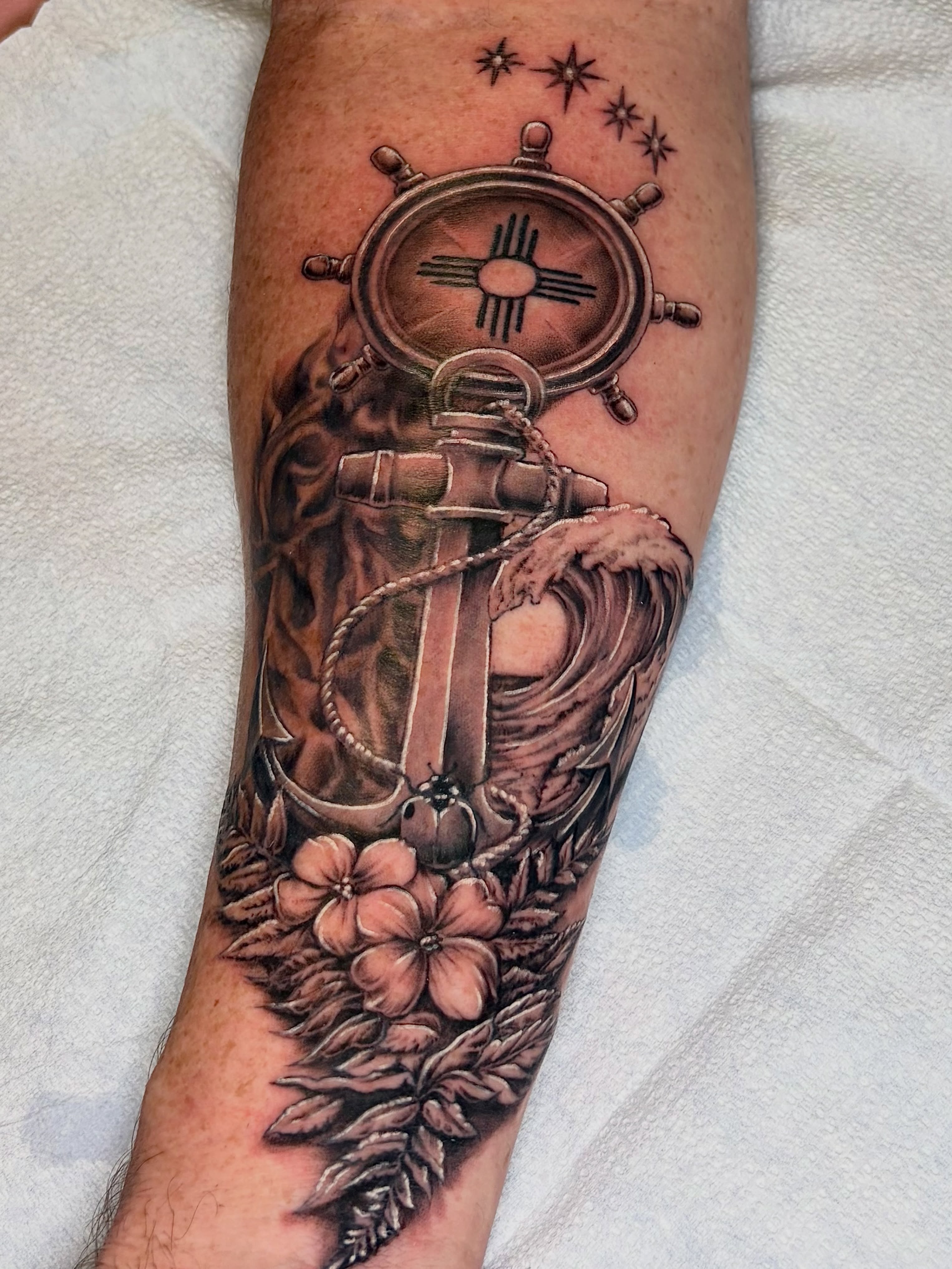 Tattoo by @theendoftimeis2am โ realism, black_and_grey